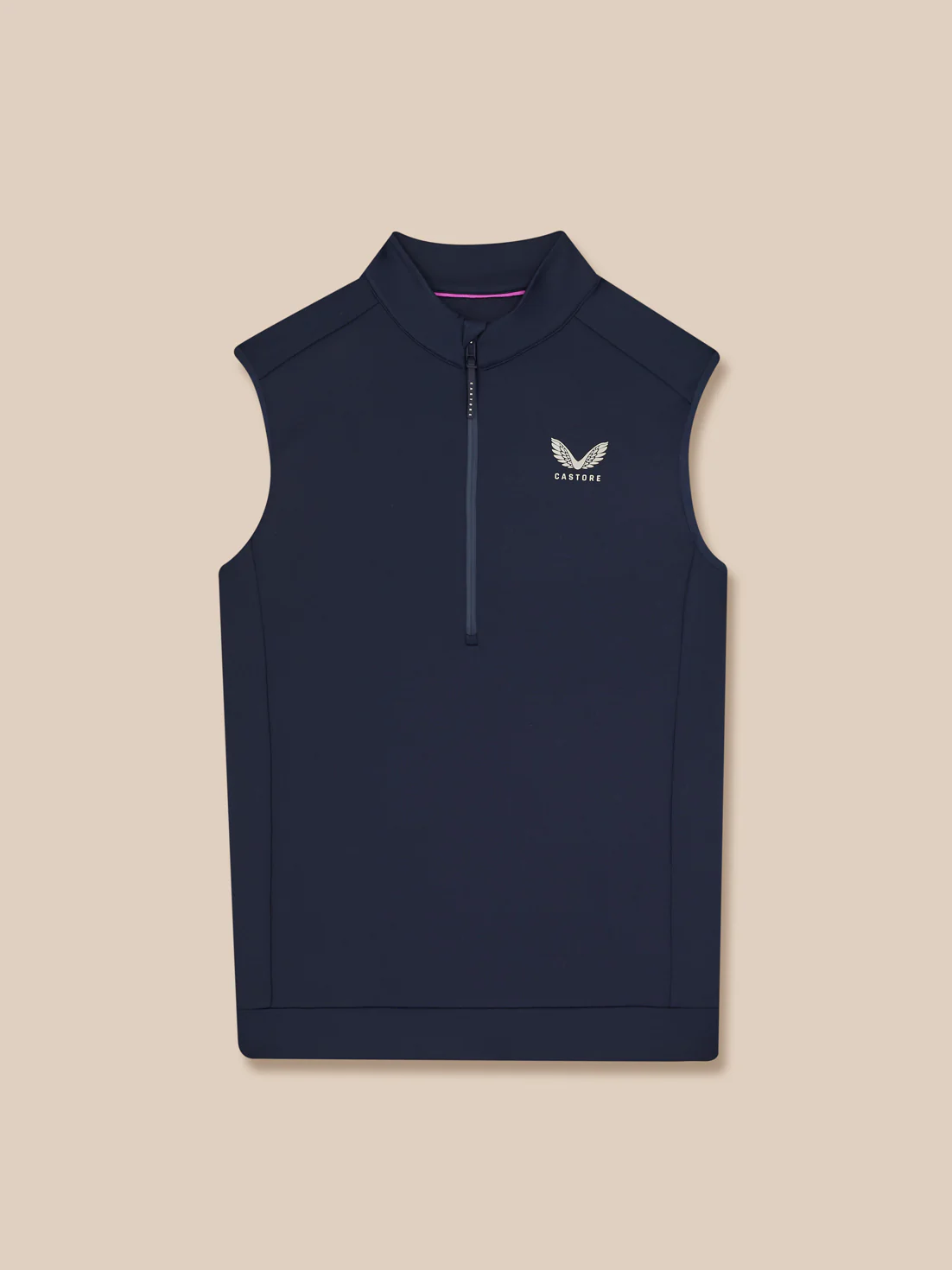 Men’s Golf Flex Half Zip Gilet - Navy - Image 8