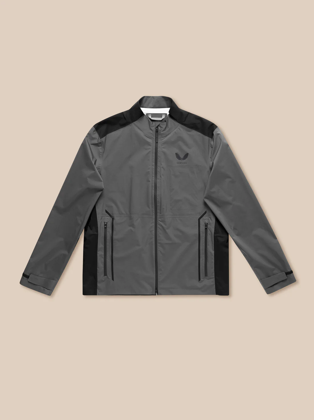 Golf Waterproof Jacket - Gunmetal - Image 7