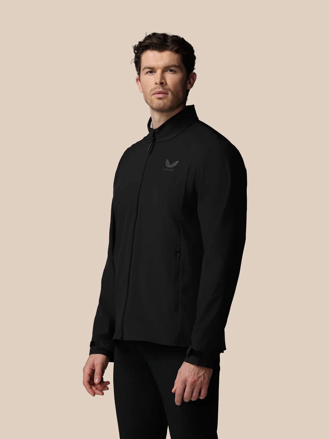 Men’s Golf LVS Woven Jacket - Black