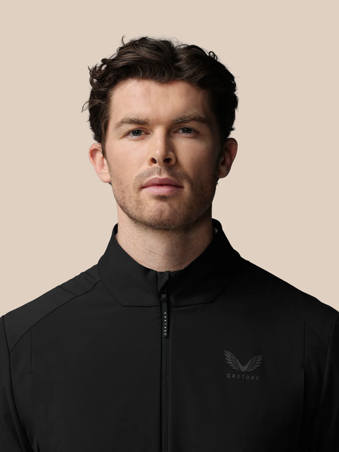 Men’s Golf LVS Woven Jacket - Black - Image 5