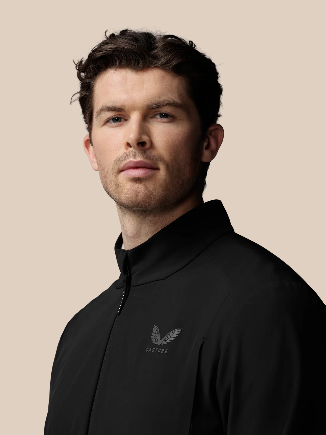 Men’s Golf LVS Woven Jacket - Black - Image 6