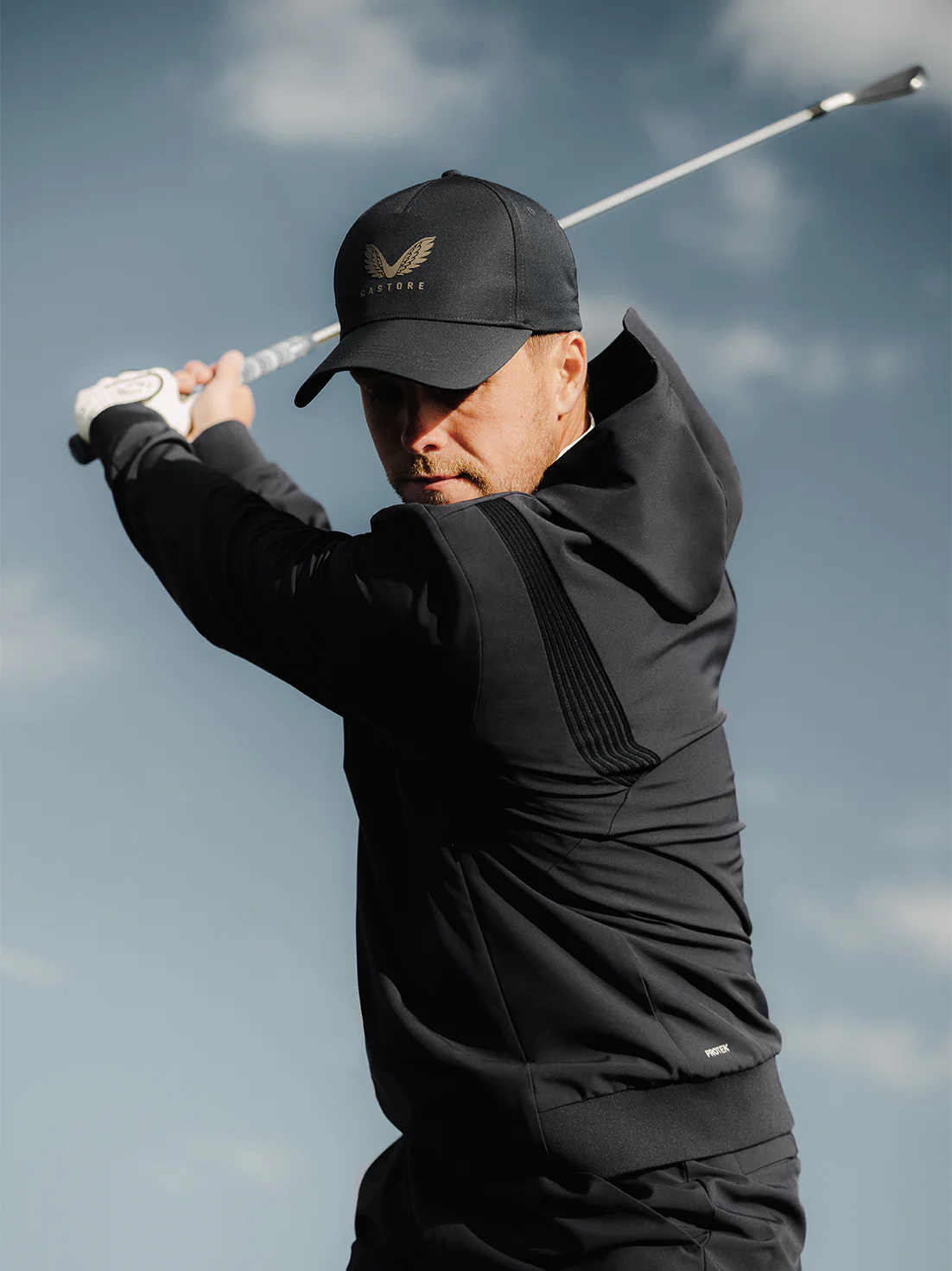 Golf Pinnacle Performance Hoodie - Black - Image 2