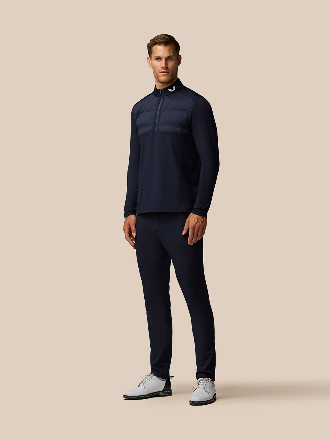 Golf Pinnacle LVS Hybrid 1/2 Zip Top - Midnight Navy - Image 4