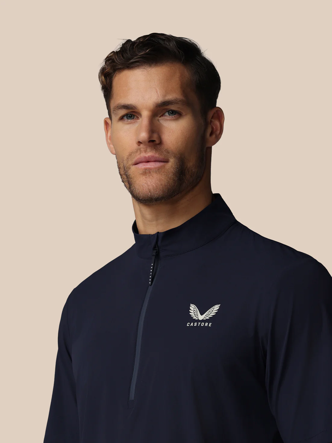 Men’s Golf Short Sleeve Movement Top - Navy - Image 5
