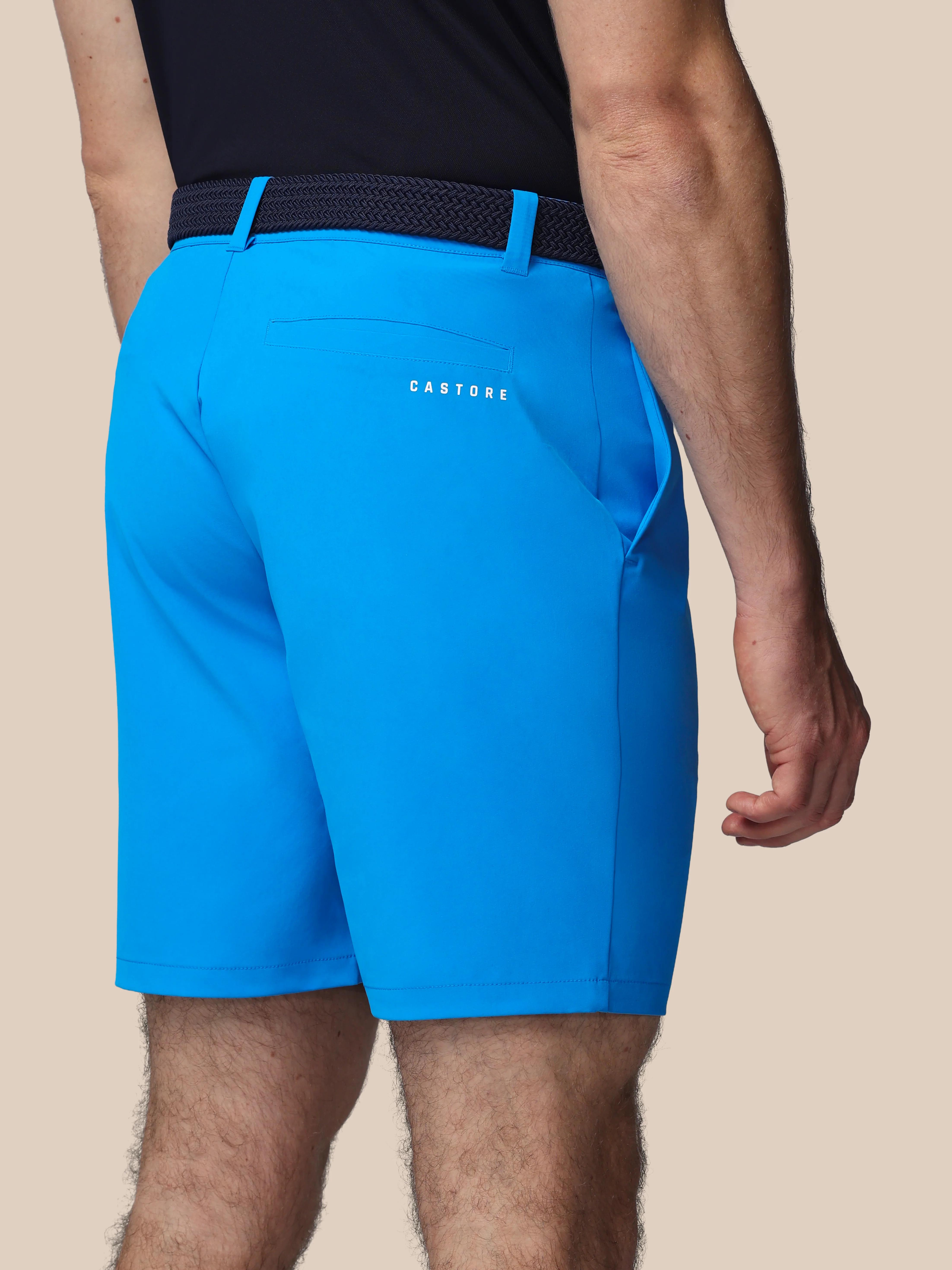 Men’s Golf Shorts - Blue - Image 3