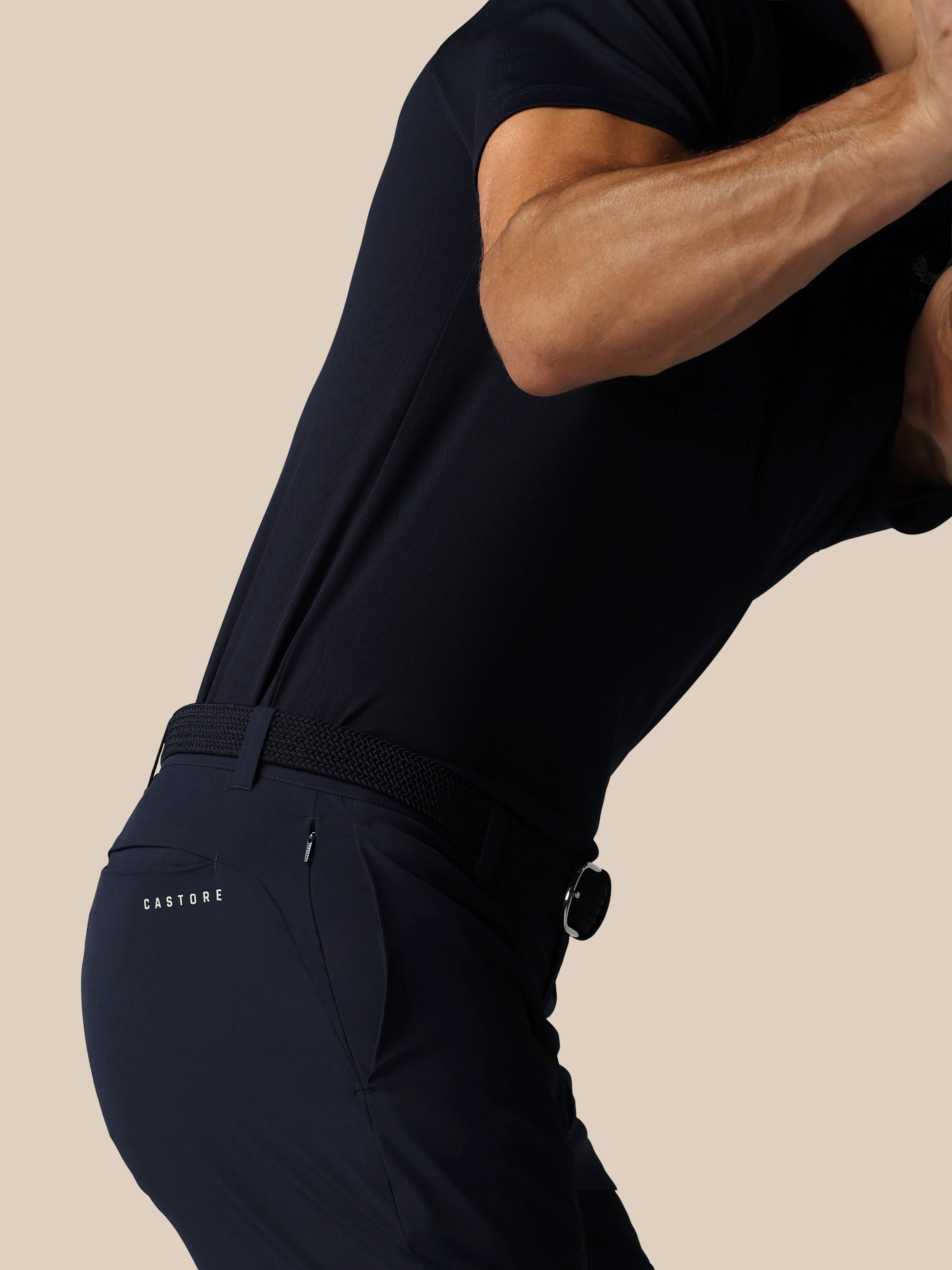 Men’s Golf Shorts - Navy - Image 5