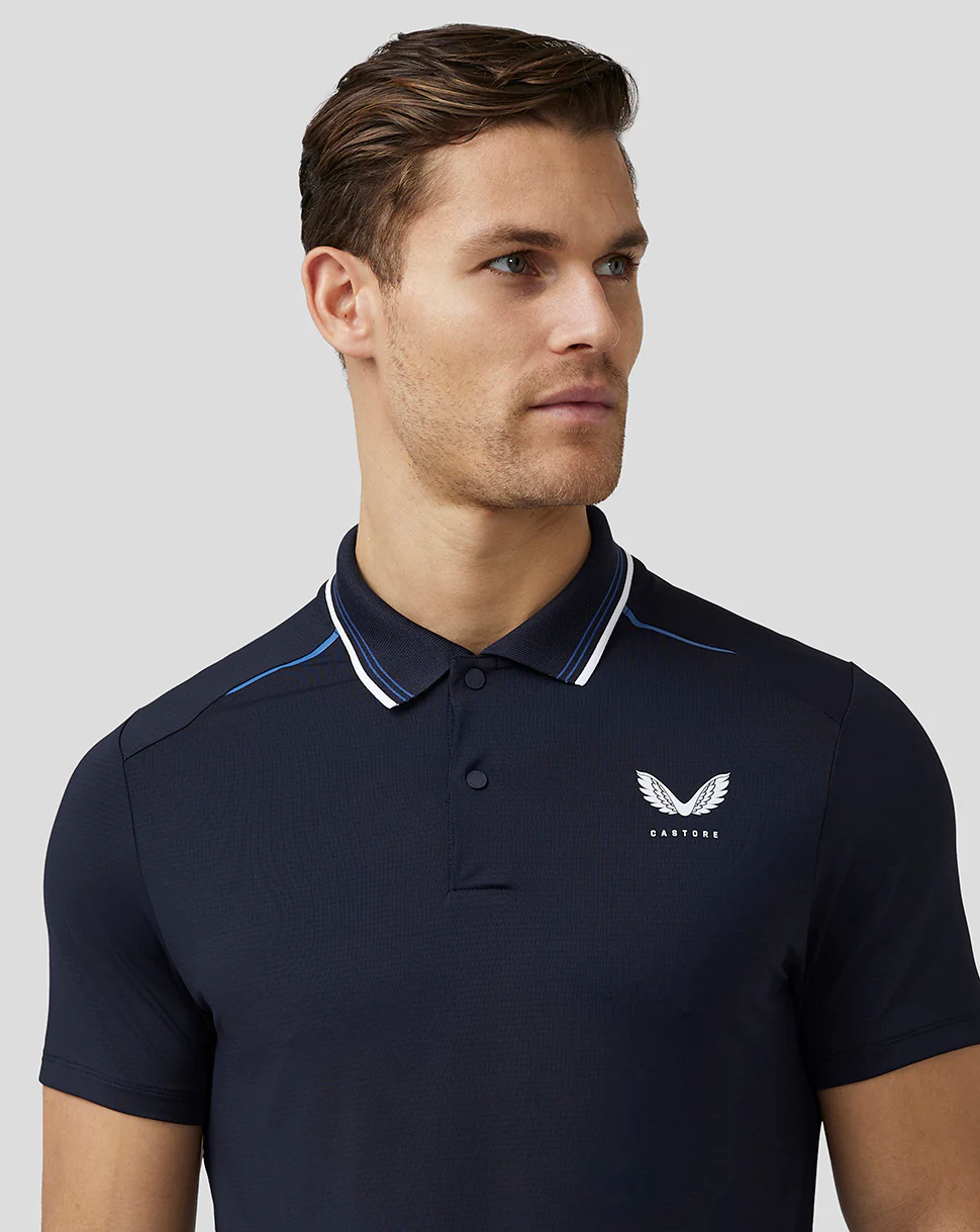 Men’S Golf Tech Polo - Navy - Image 5