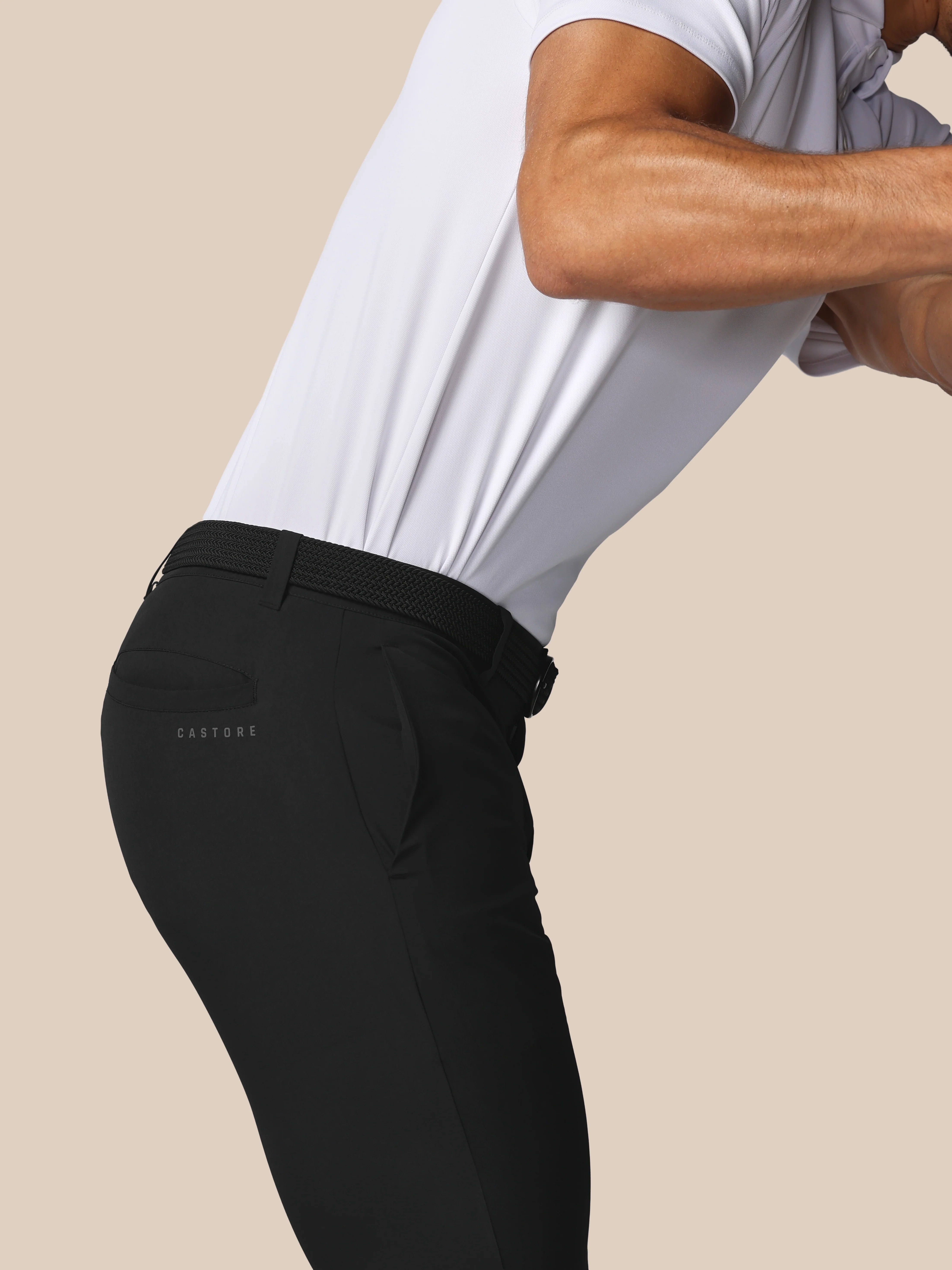 Men’s Golf Trousers - Black - Image 5