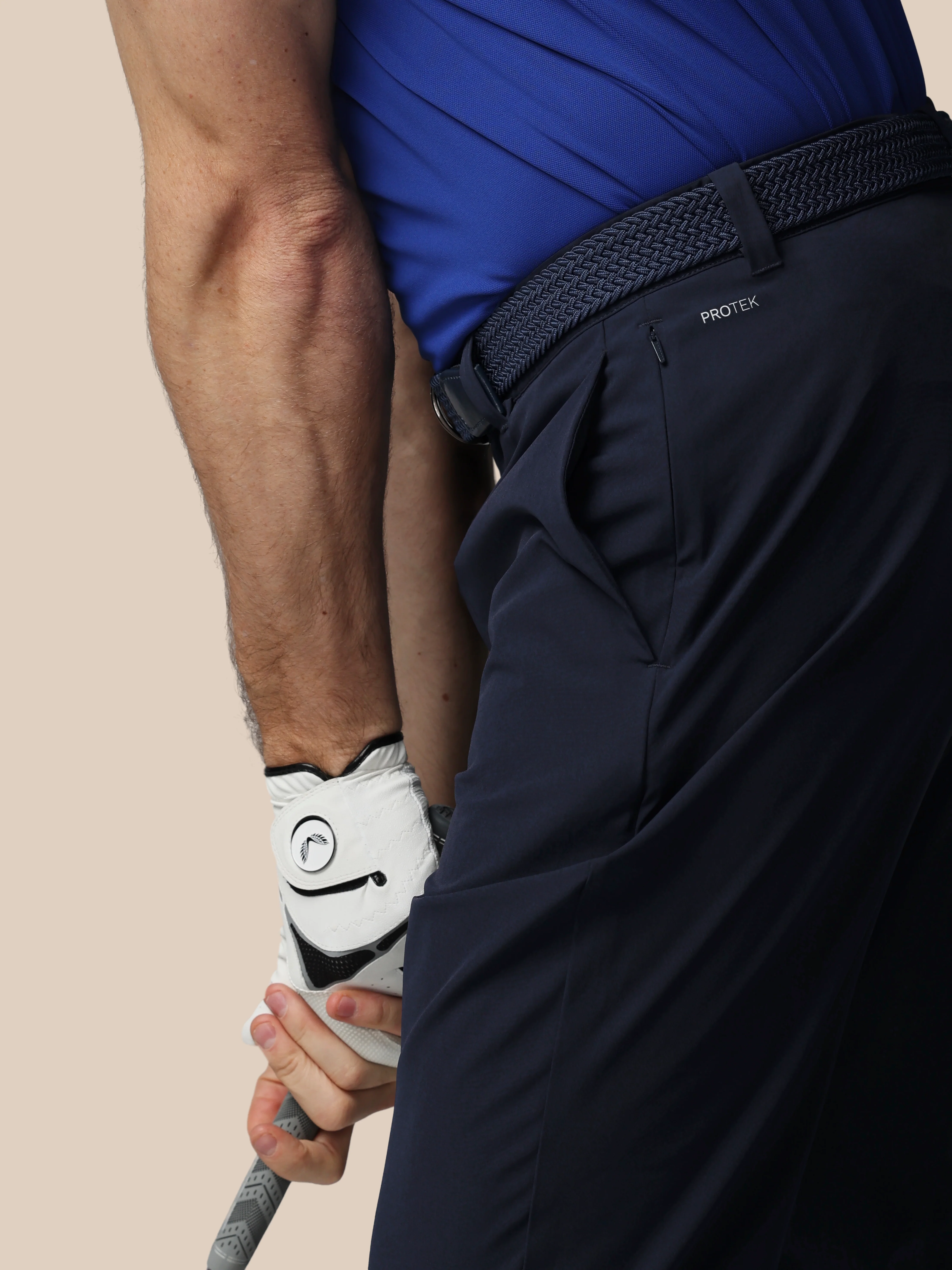 Men’s Golf Trousers - Navy - Image 4