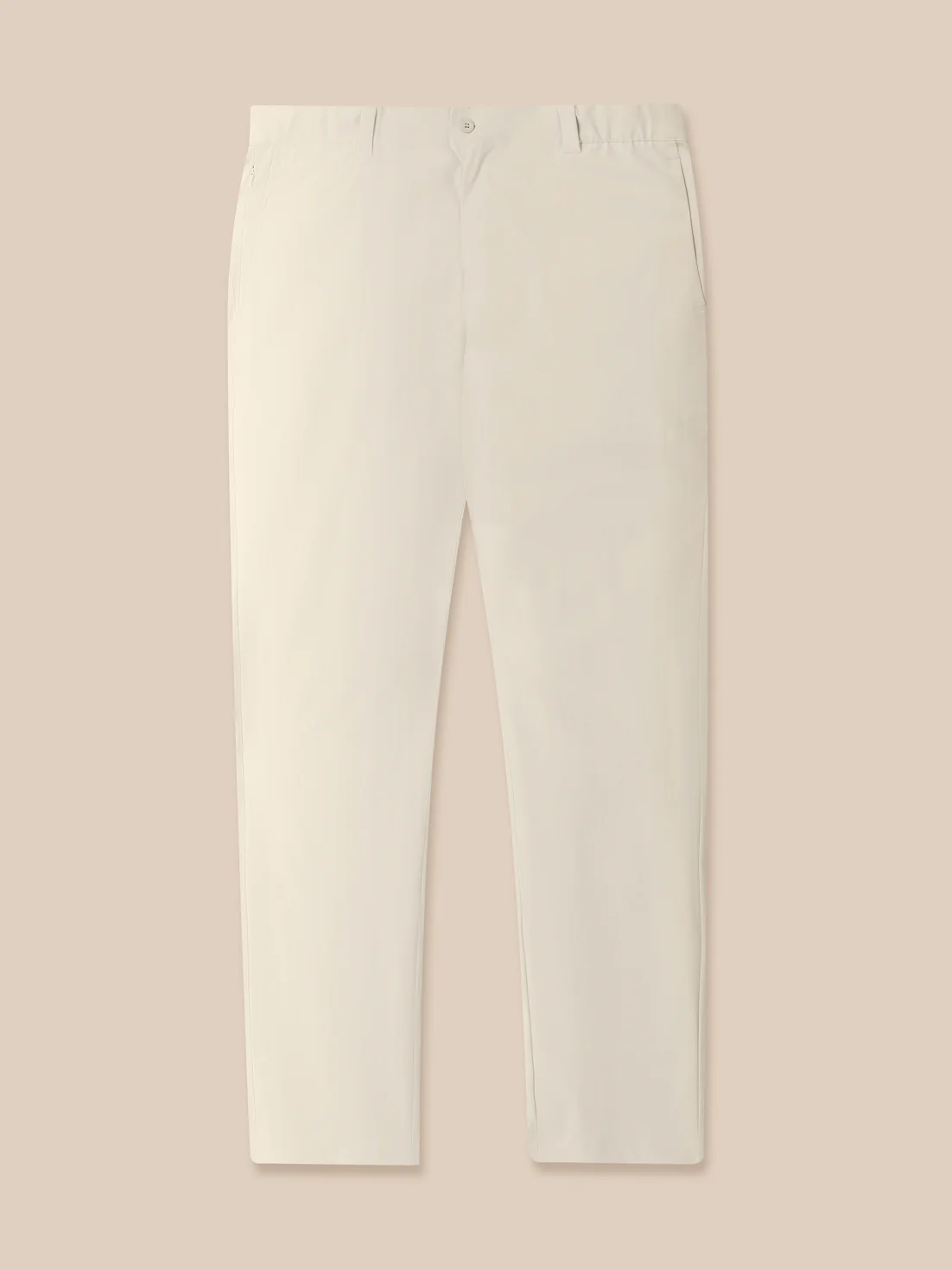 Men’s Golf Trousers - Cream - Image 7