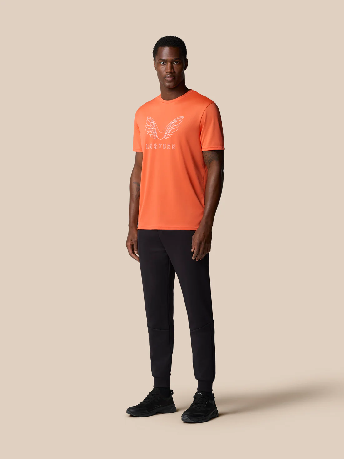 Graphic Training T-Shirt - Bright Orange - Image 3
