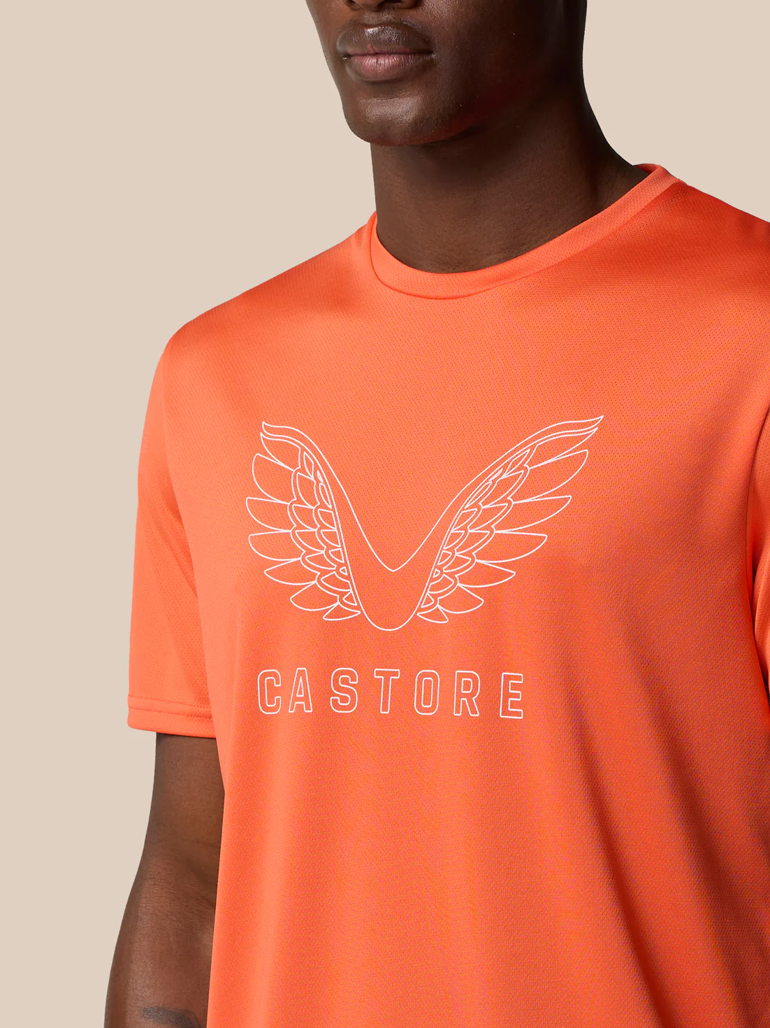 Graphic Training T-Shirt - Bright Orange - Image 4