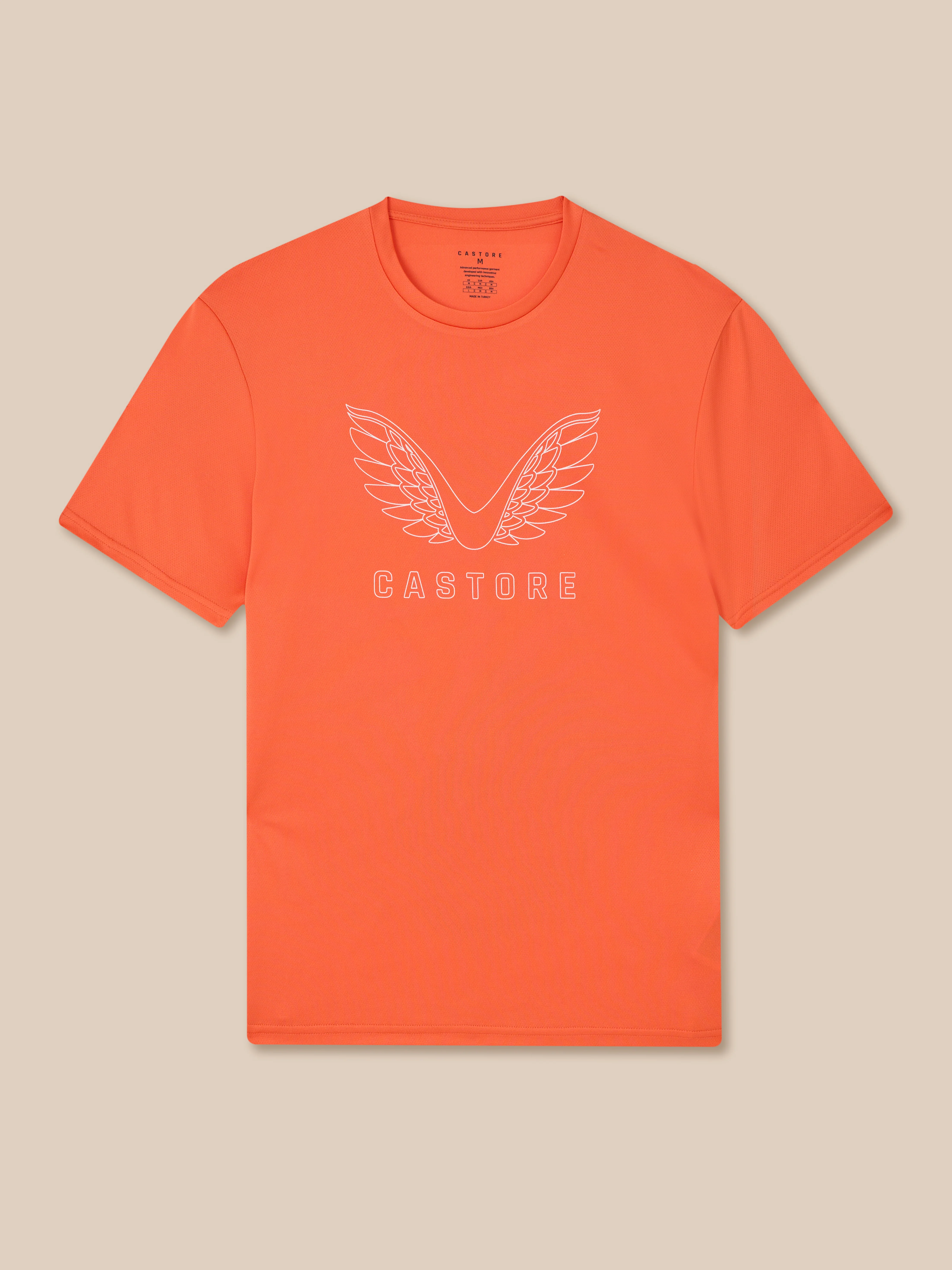 Graphic Training T-Shirt - Bright Orange - Image 6