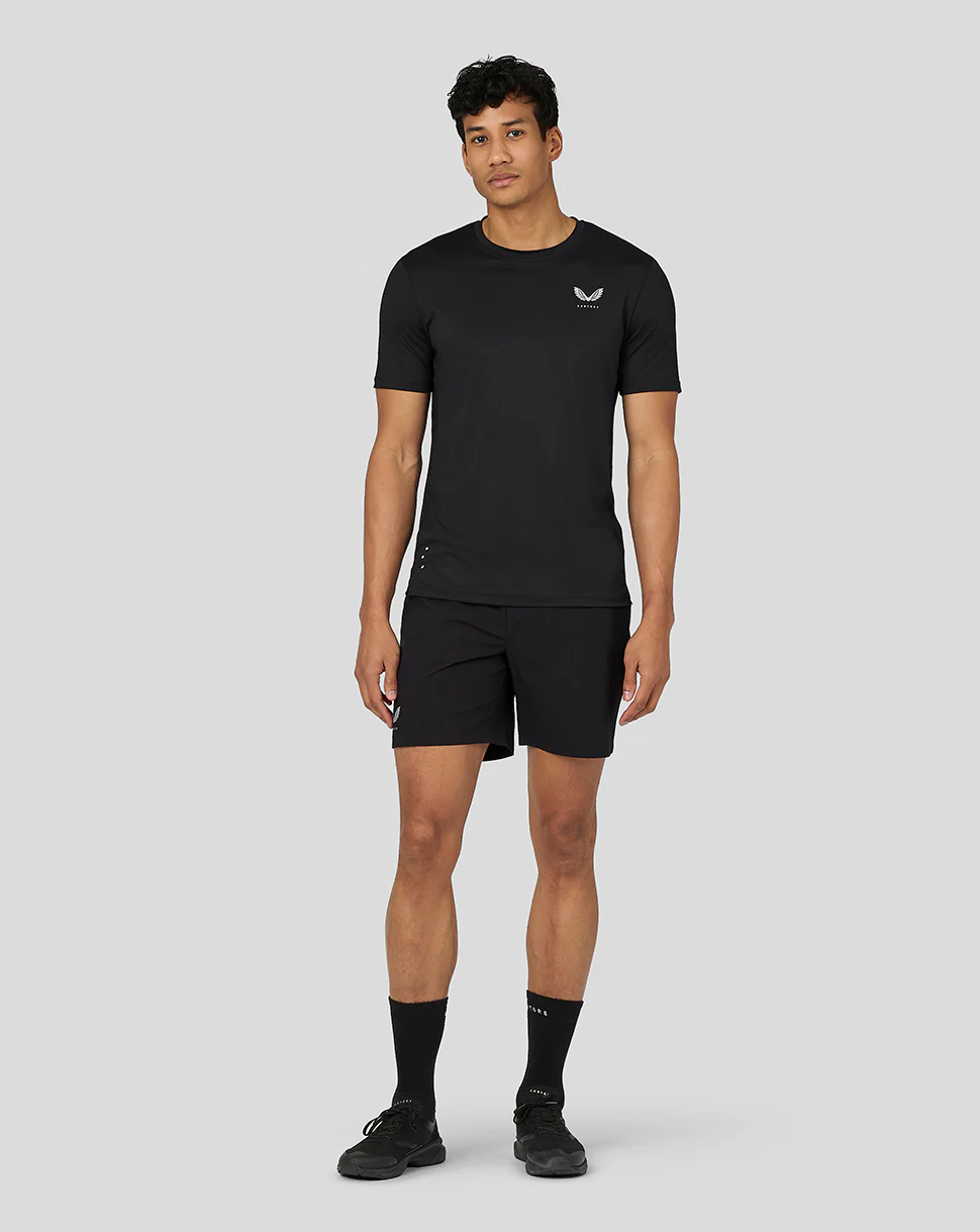 Men’S Active Short Sleeve Performance T-Shirt - Black - Image 6