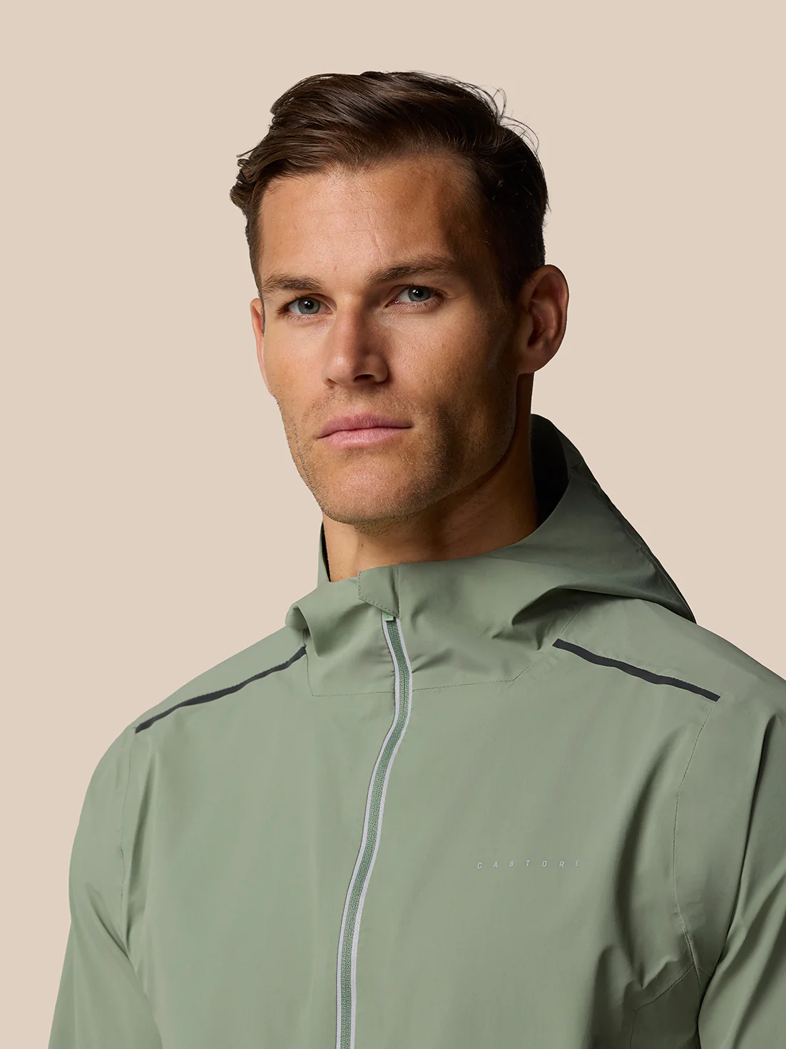 Zone Training LVS Jacket - Thyme/Black Reflective - Image 4