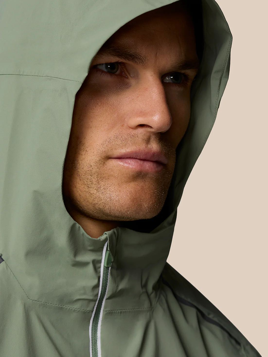 Zone Training LVS Jacket - Thyme/Black Reflective - Image 8