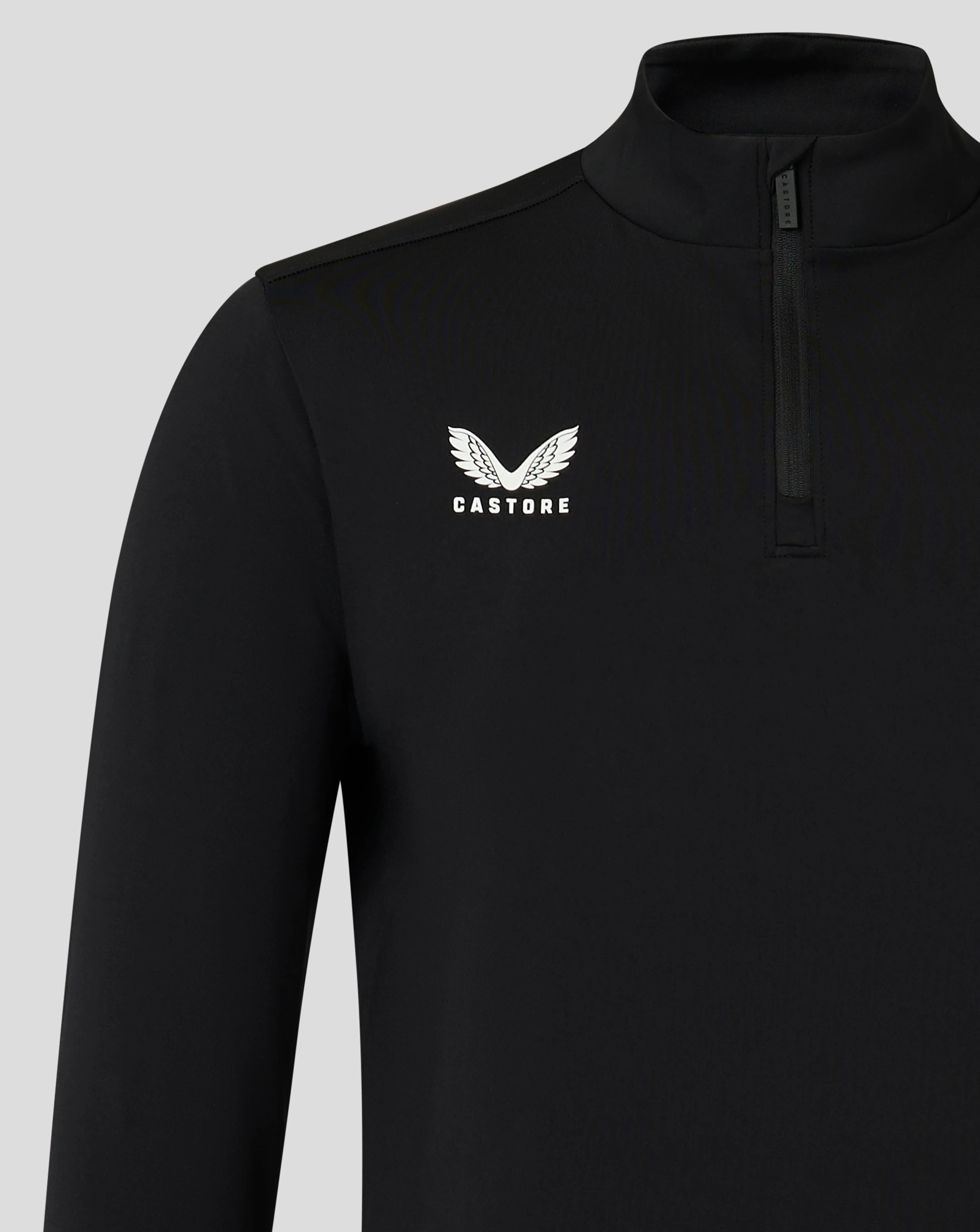 Mens 1/4 Zip - Caviar - Image 3
