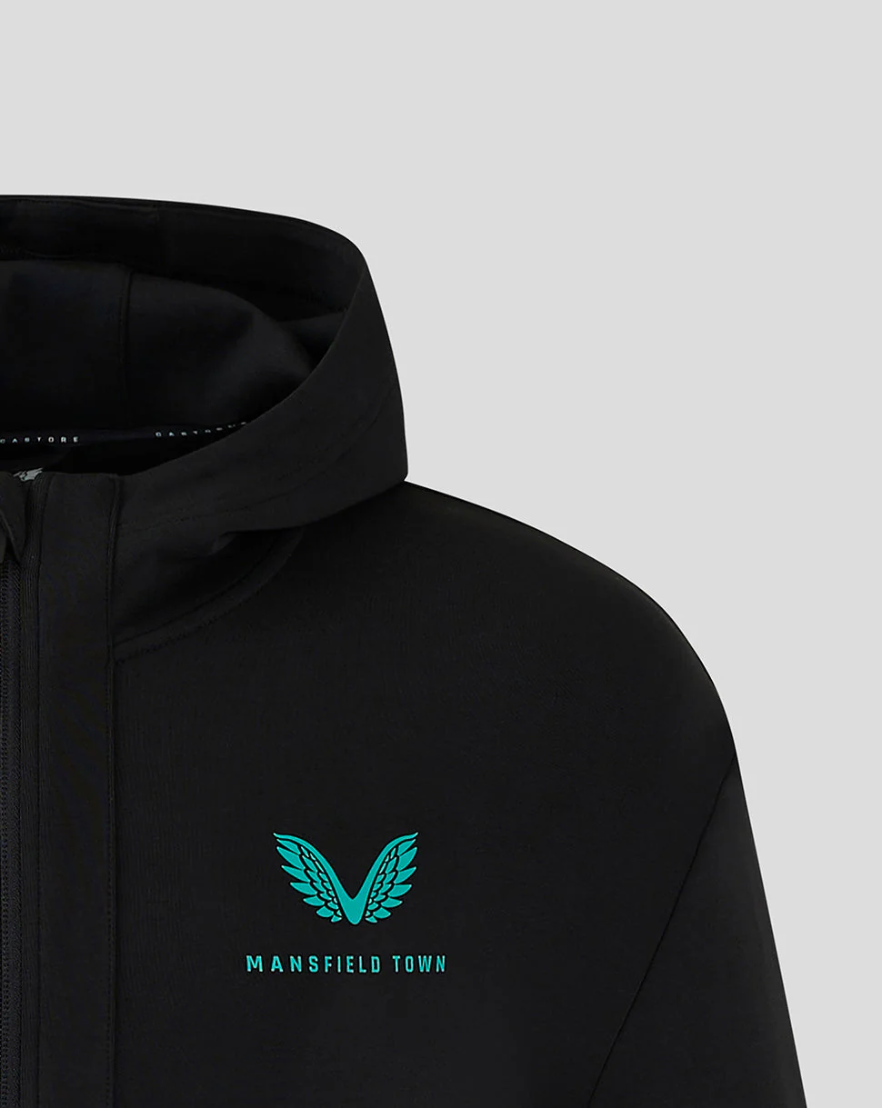 Mansfield Men's 24/25 Hooded Travel Jacket - Black - Image 2