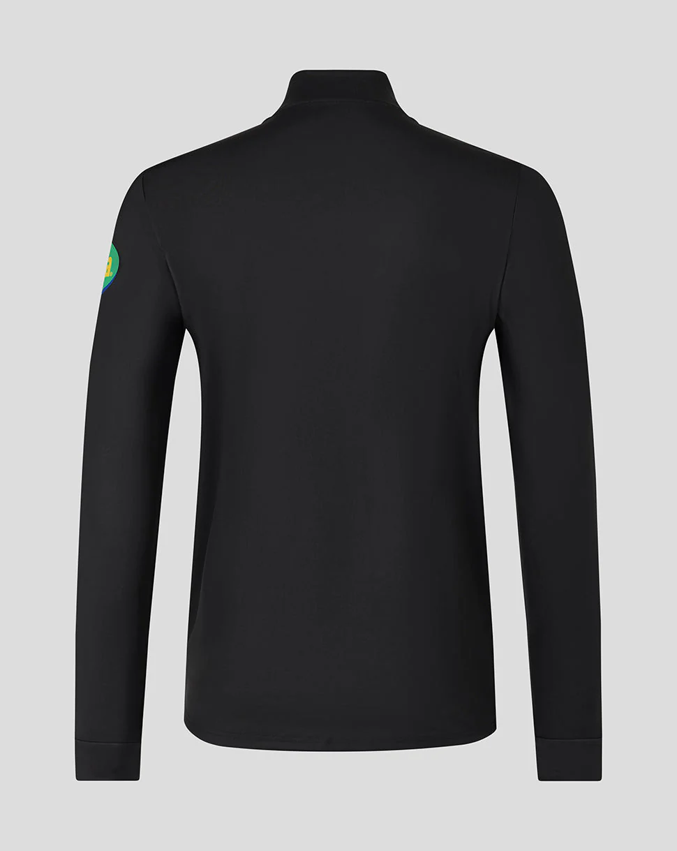 Leicester Tigers Men's 25/26 Training Quarter Zip - Black - Image 5