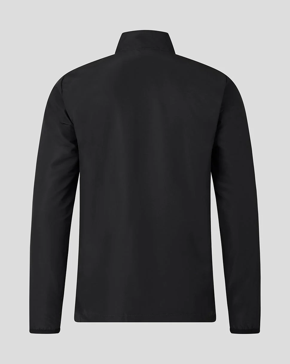 Leicester Tigers Men's 25/26 Woven Pre Match Jacket - Black - Image 5
