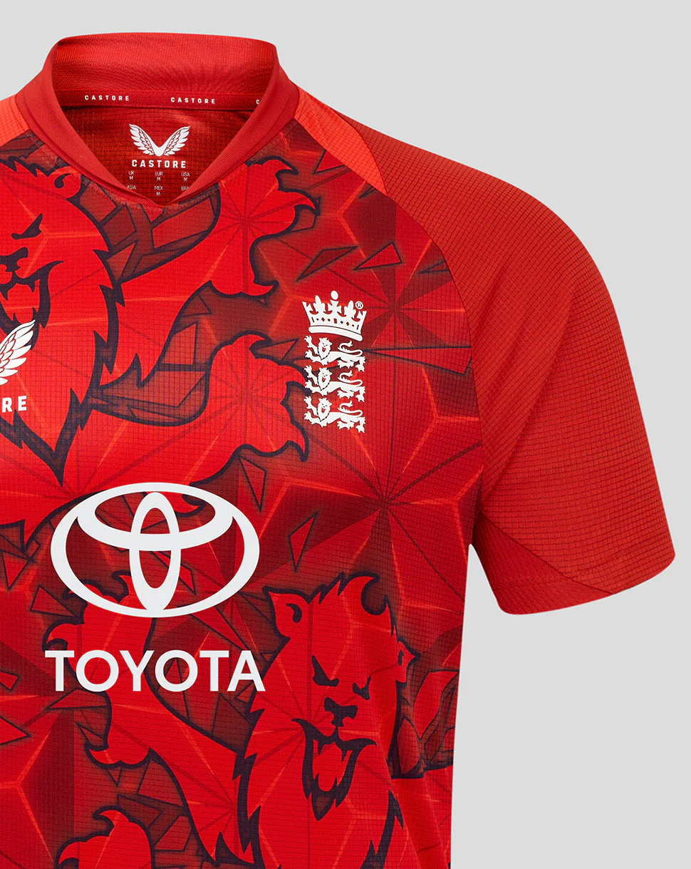 England Cricket T20 Men's Pro Shirt 25/26 - Image 5