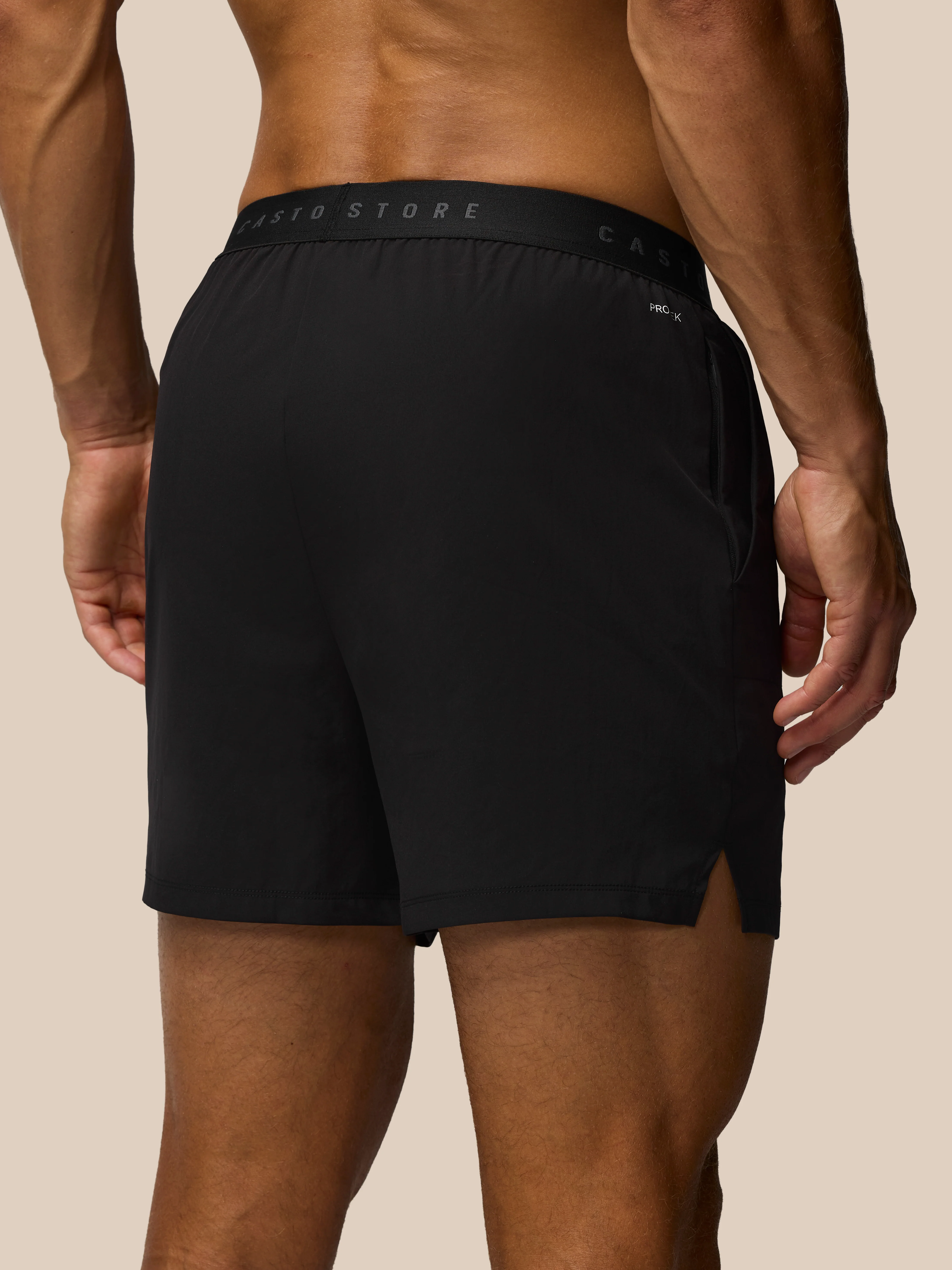 Men's Adapt Training 5 Inch Shorts - Black - Image 4