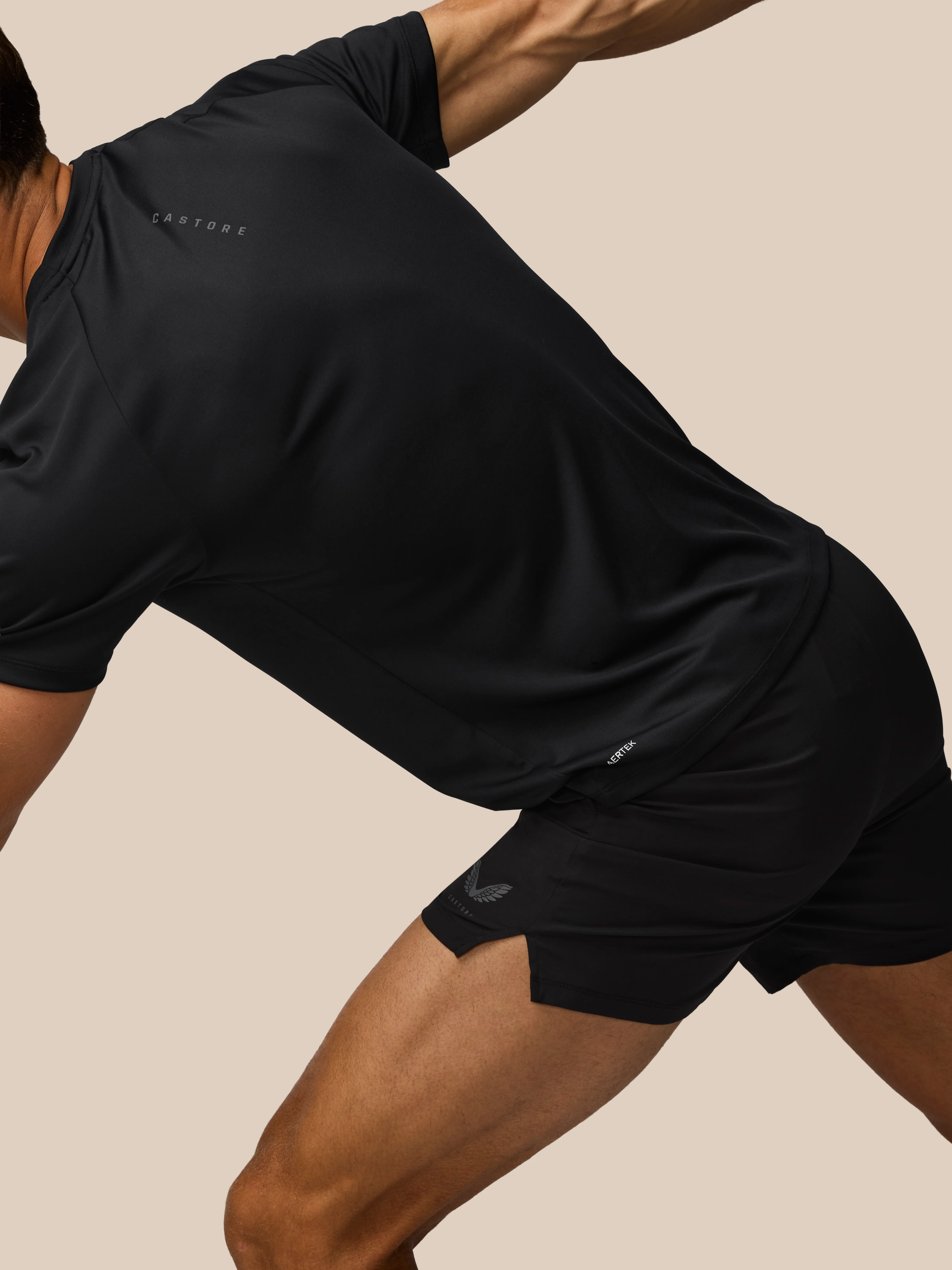 Men's Adapt Training 5 Inch Shorts - Black - Image 5
