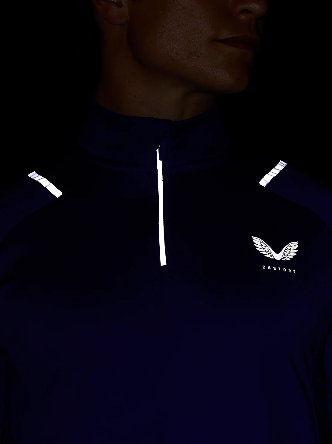 Apex Training Winterised 1/4 Zip Top - Blue - Image 7