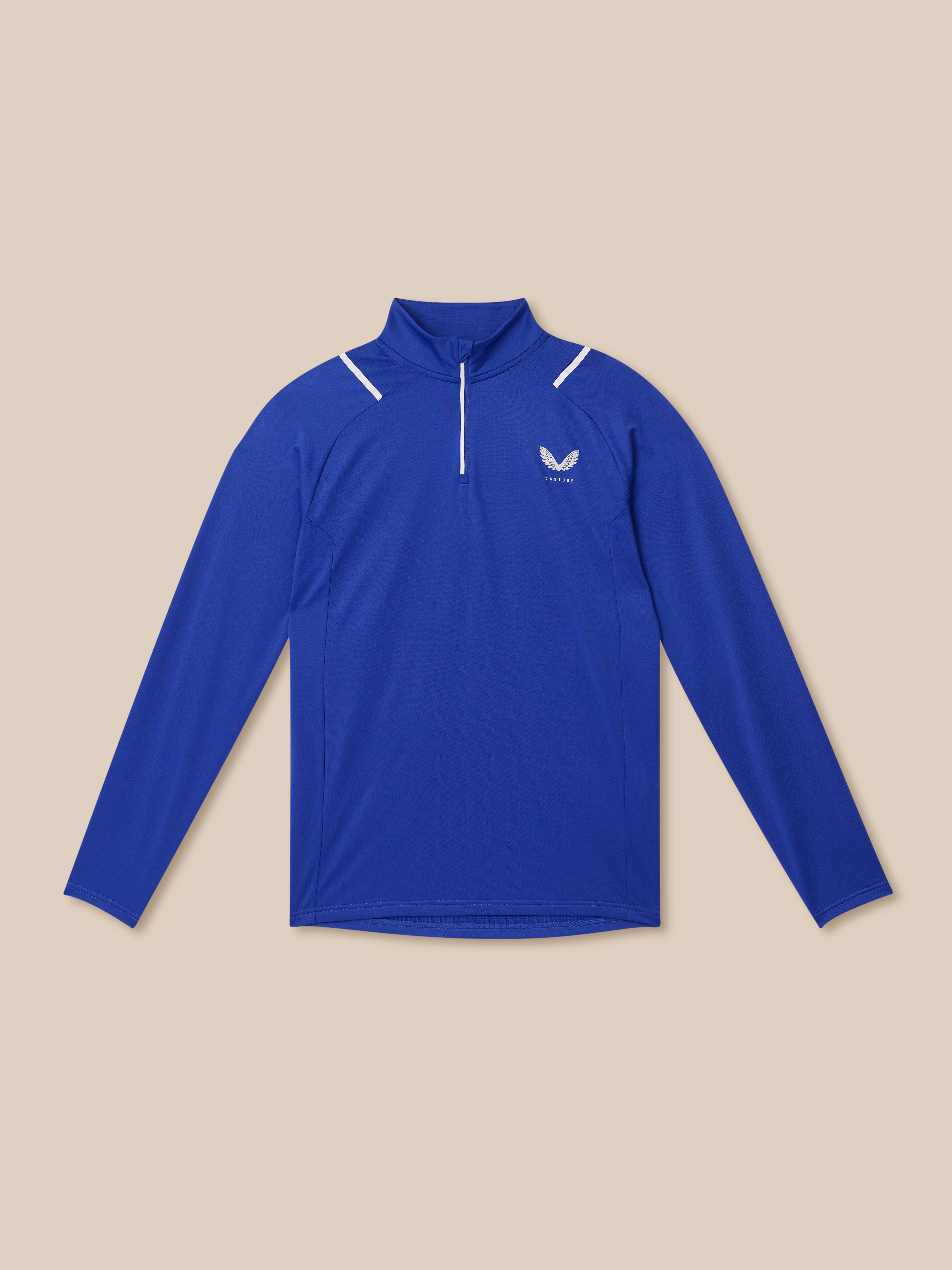 Apex Training Winterised 1/4 Zip Top - Blue - Image 9