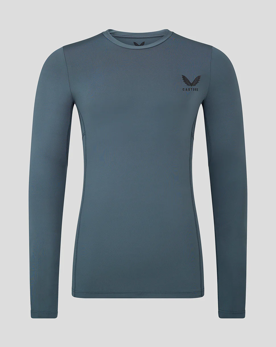 Mens Baselayer Long Sleeve Top - Dark Slate