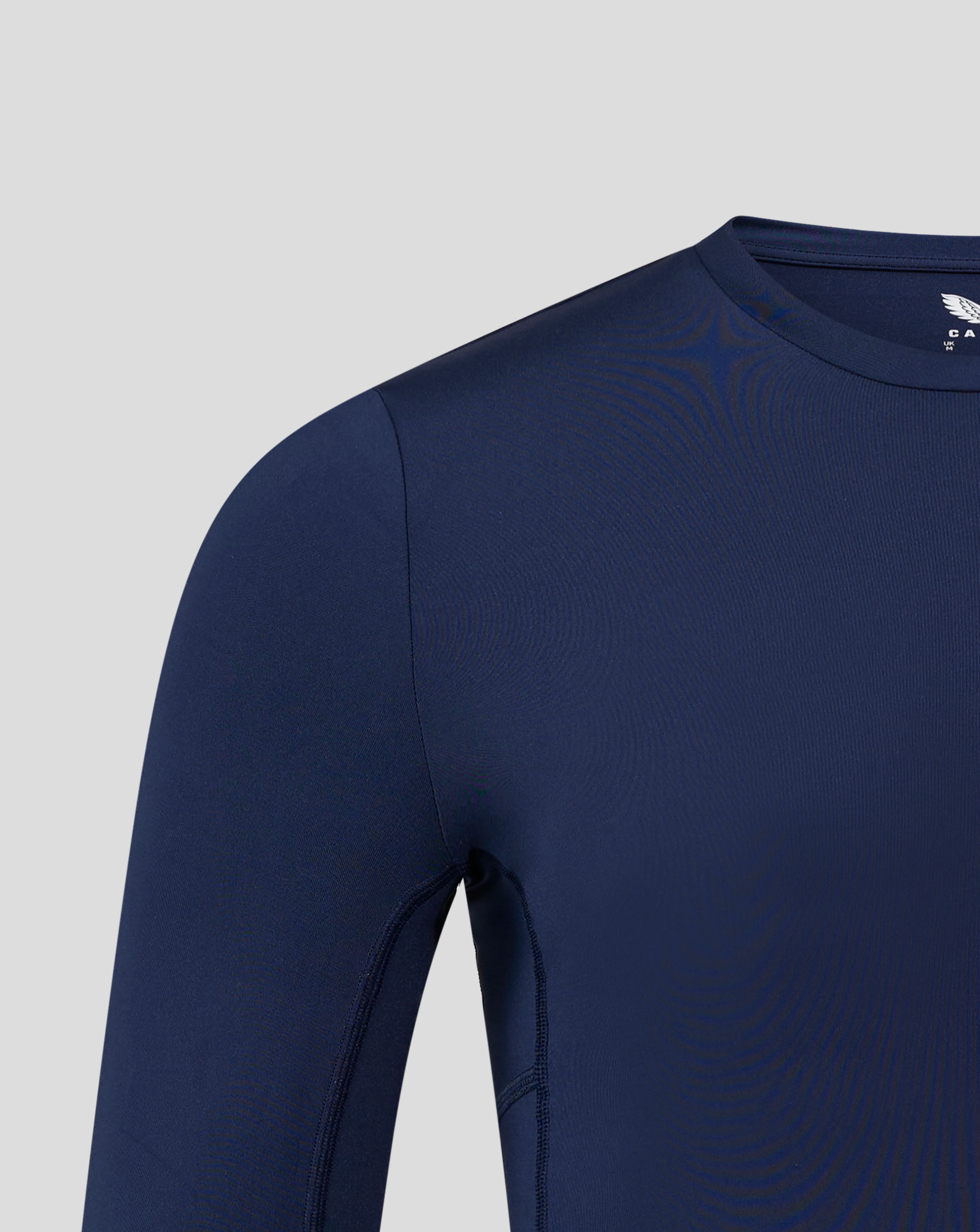 Mens Baselayer Long Sleeve Top - Peacoat - Image 4