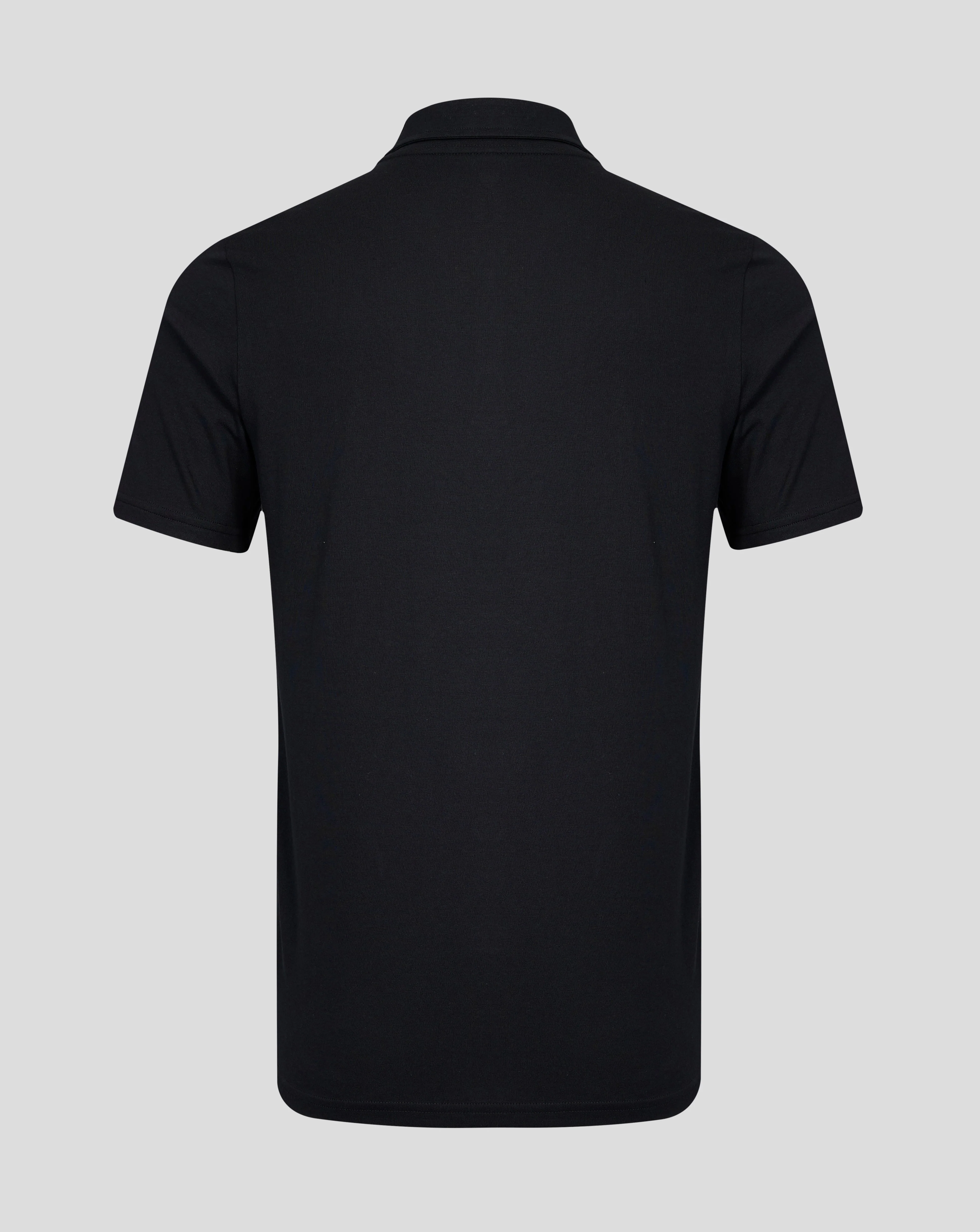 Mens Cotton Leisure Polo - Caviar - Image 2