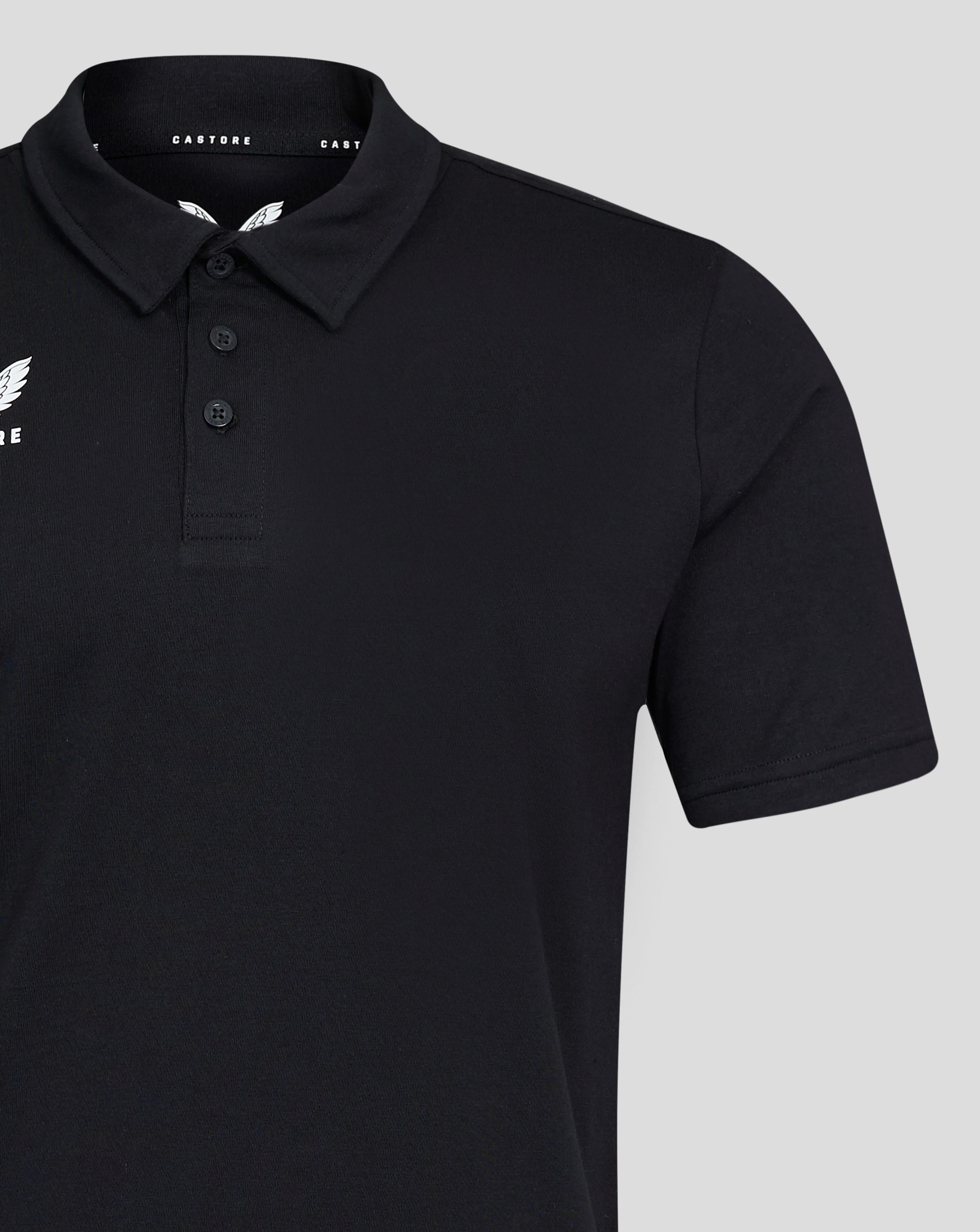 Mens Cotton Leisure Polo - Caviar - Image 4