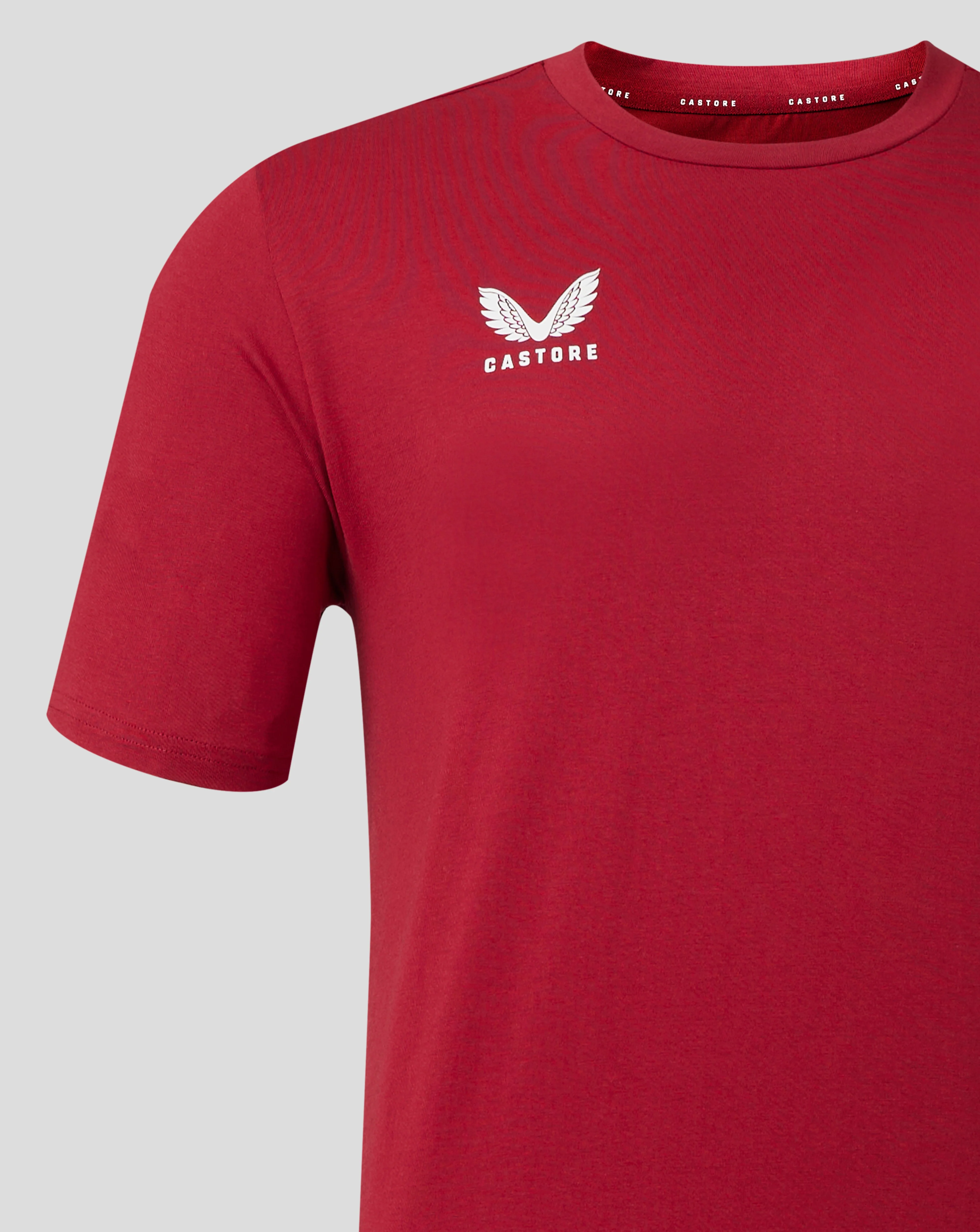 Men's Cotton Leisure Tee - Biking Red - Image 4