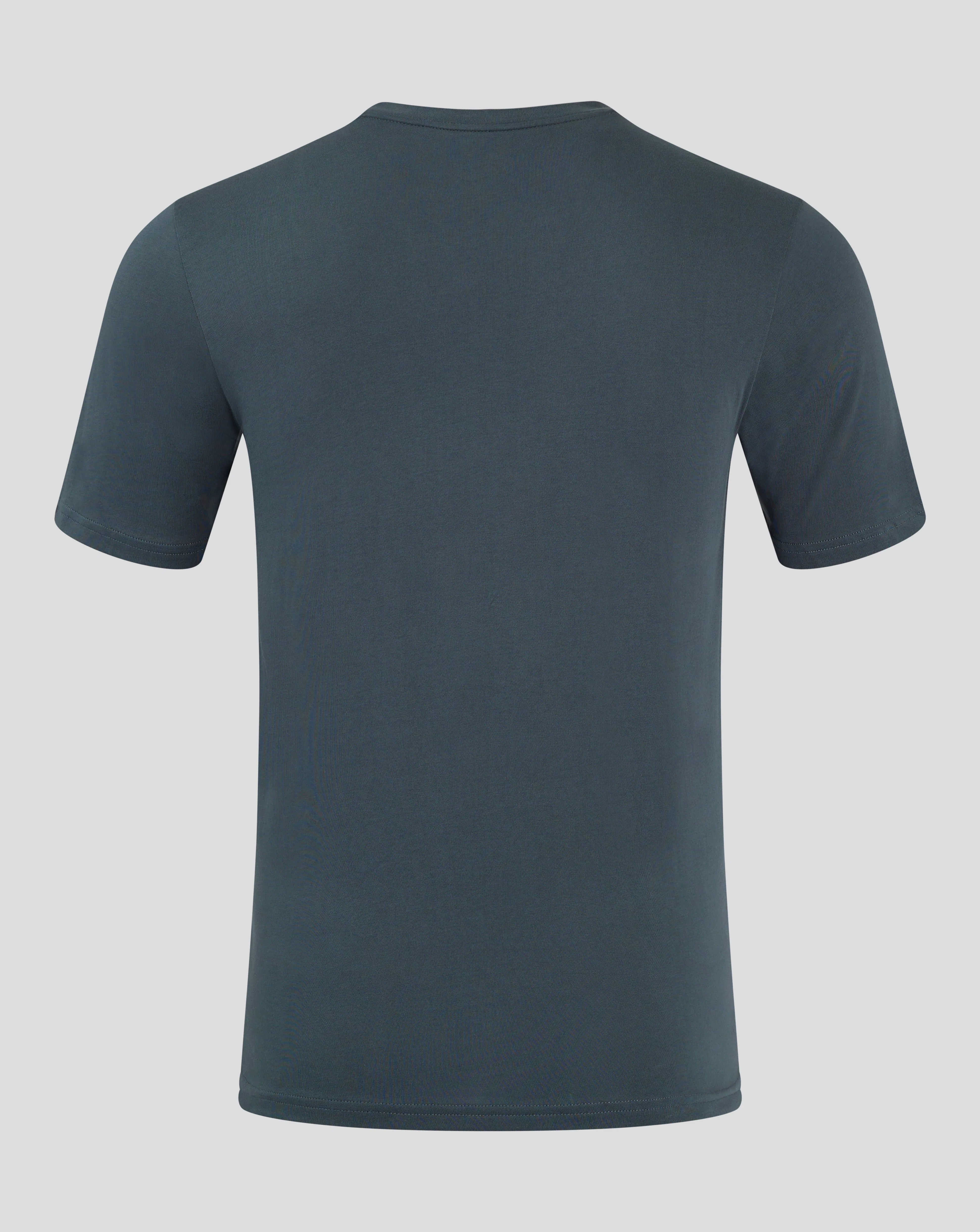 Mens Cotton Leisure Tee - Dark Slate - Image 2