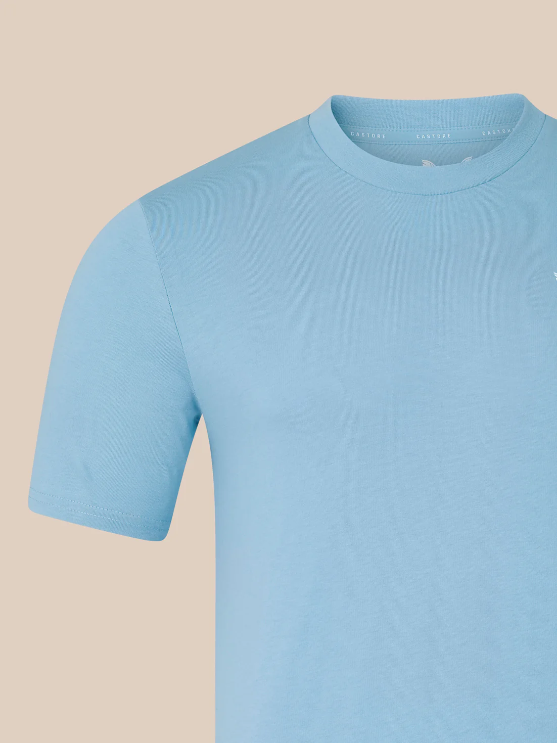 Men's Cotton T-Shirt - Blue - Image 3