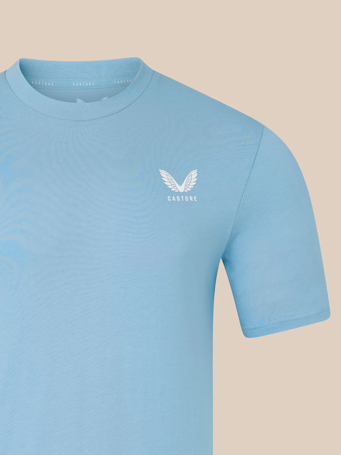 Men's Cotton T-Shirt - Blue - Image 4