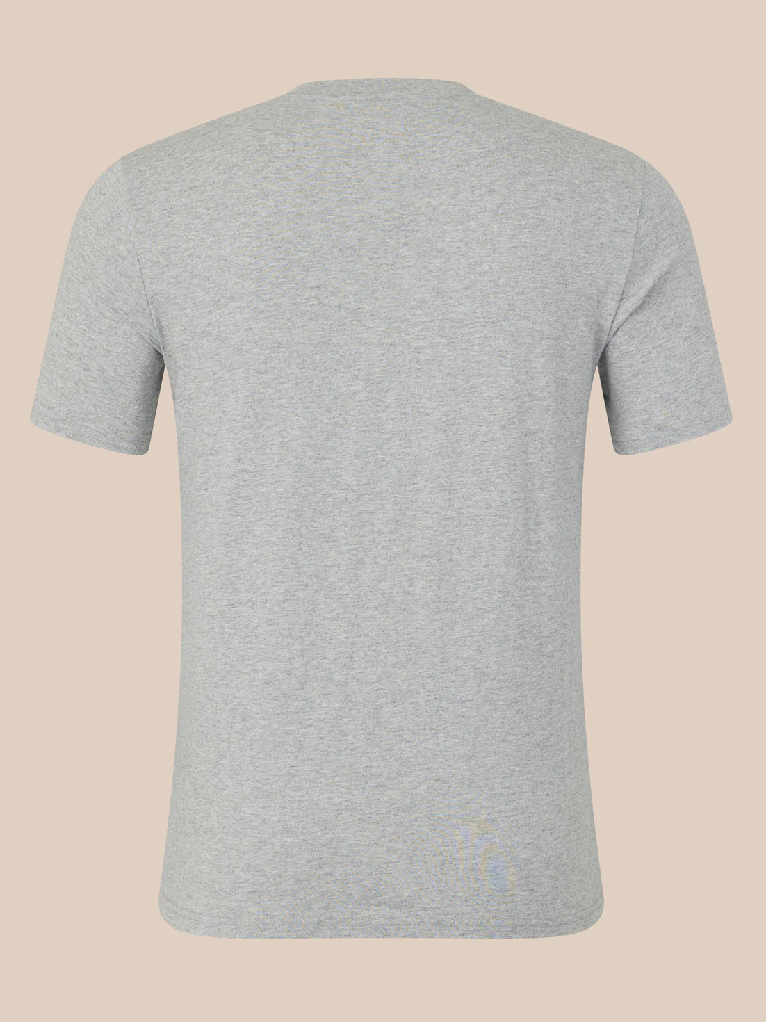 Men's Cotton T-Shirt - Grey - Image 2