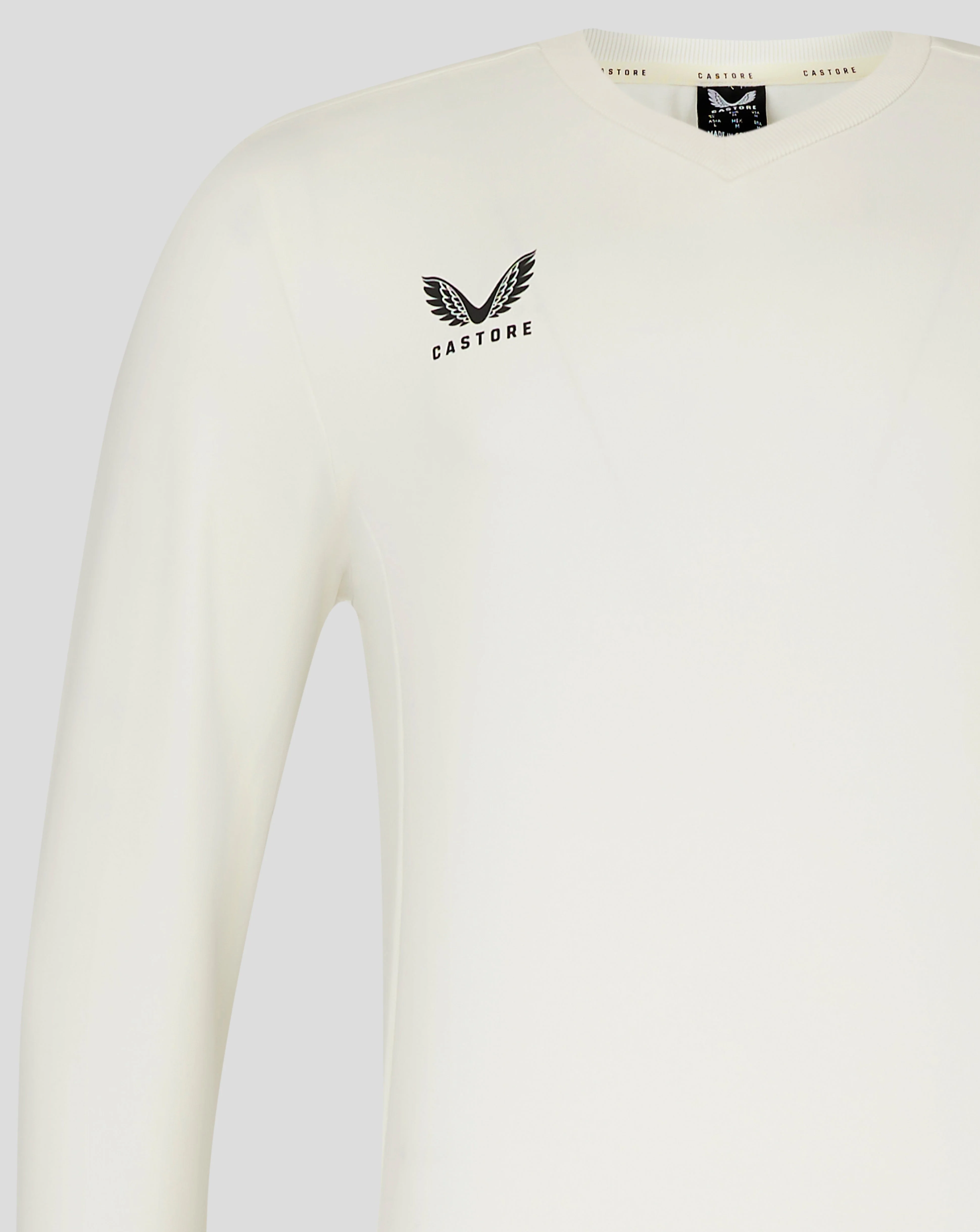 Mens Cricket Jumper - Cannoli Cream - Image 4