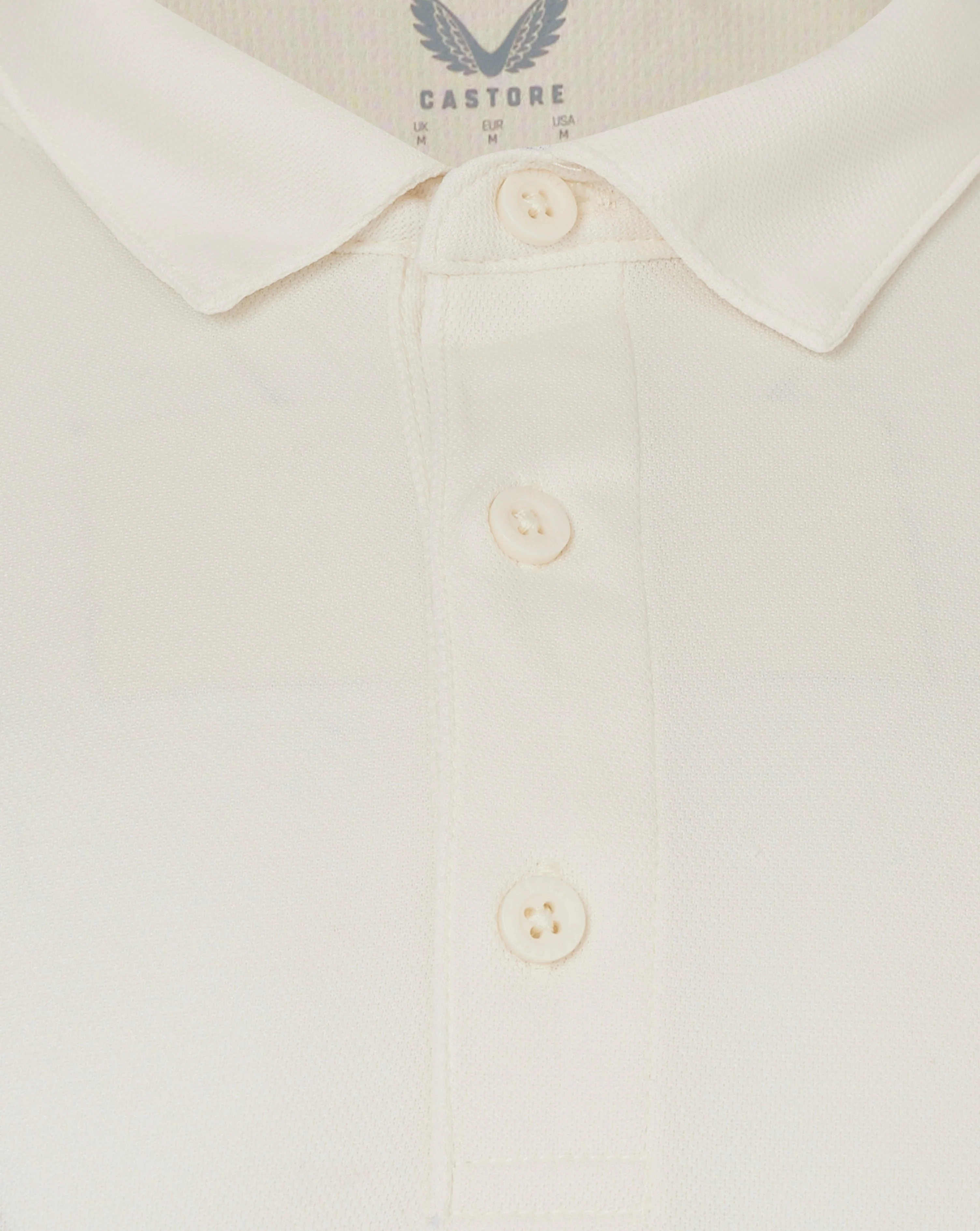 Mens Cricket Long Sleeve Shirt - Cannoli Cream - Image 3