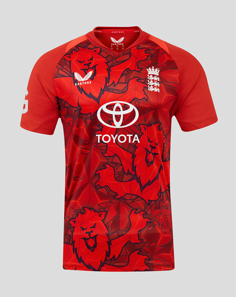 Men's England Cricket 25/26 T20 Shirt + Cap - Image 2