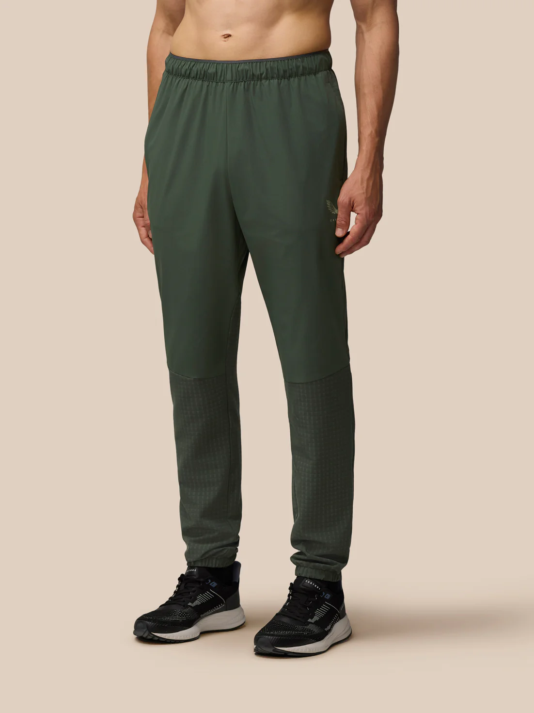 Flex Winterised Woven Joggers - Dark Green