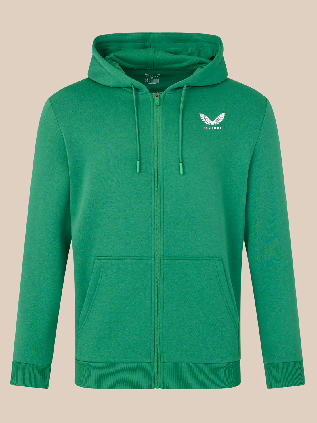 Men's Full Zip Hoodie - Green