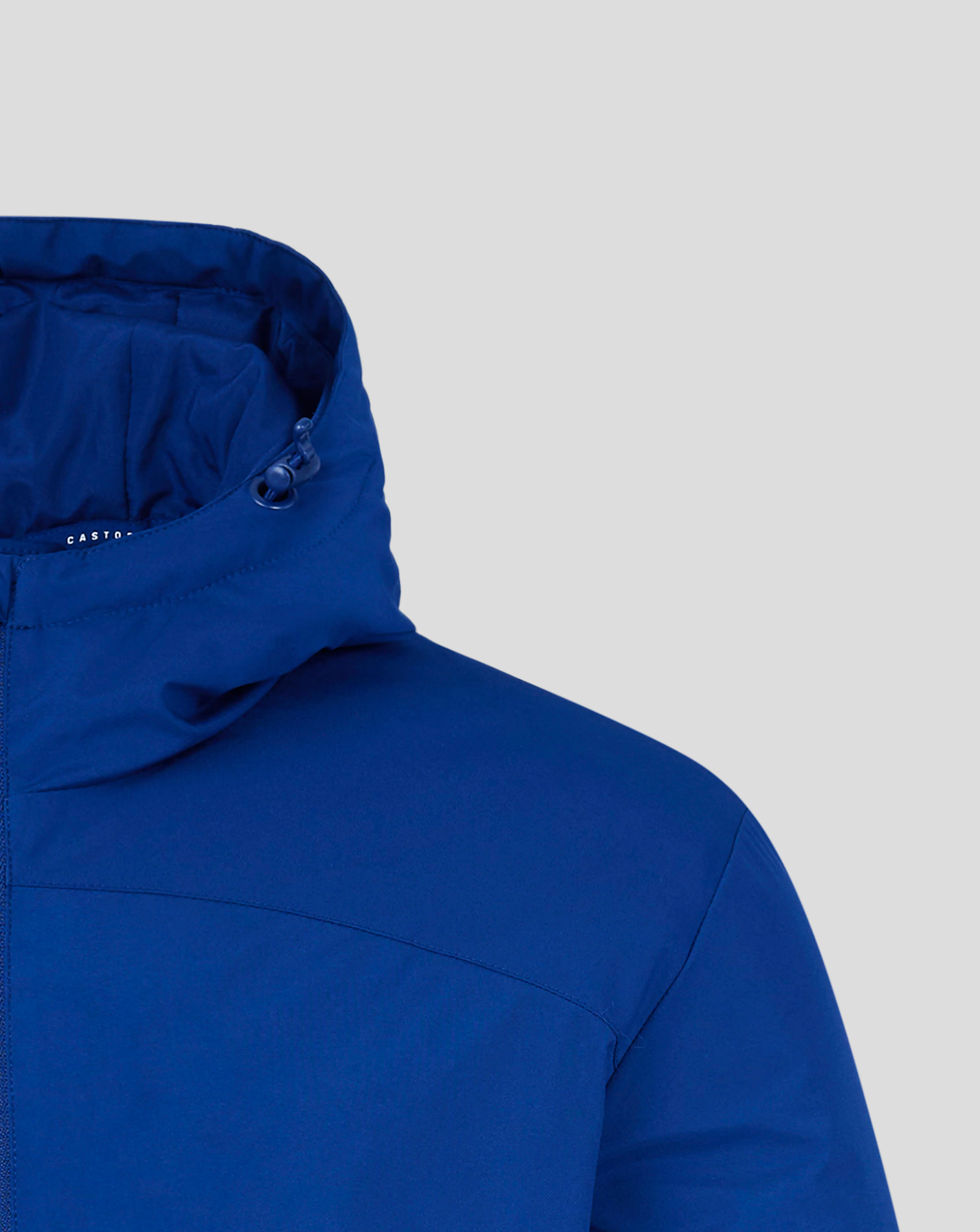 Mens Long Length Bench Jacket - Surf The Web - Image 4