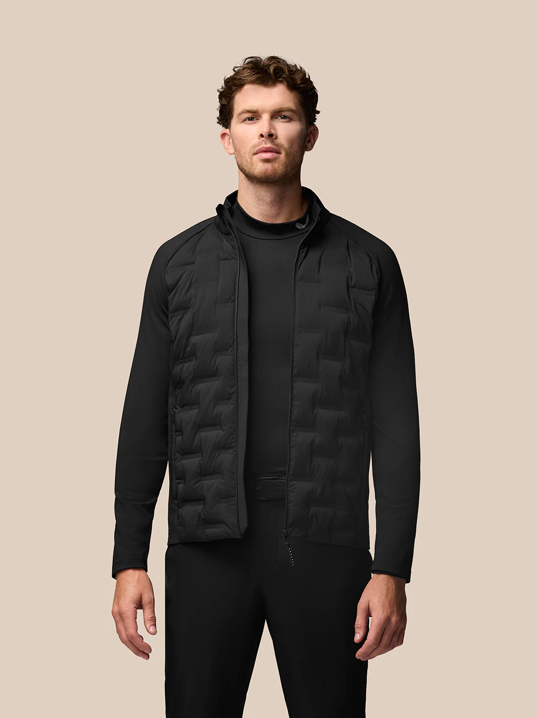 Golf Long Sleeve Baselayer - Black - Image 6