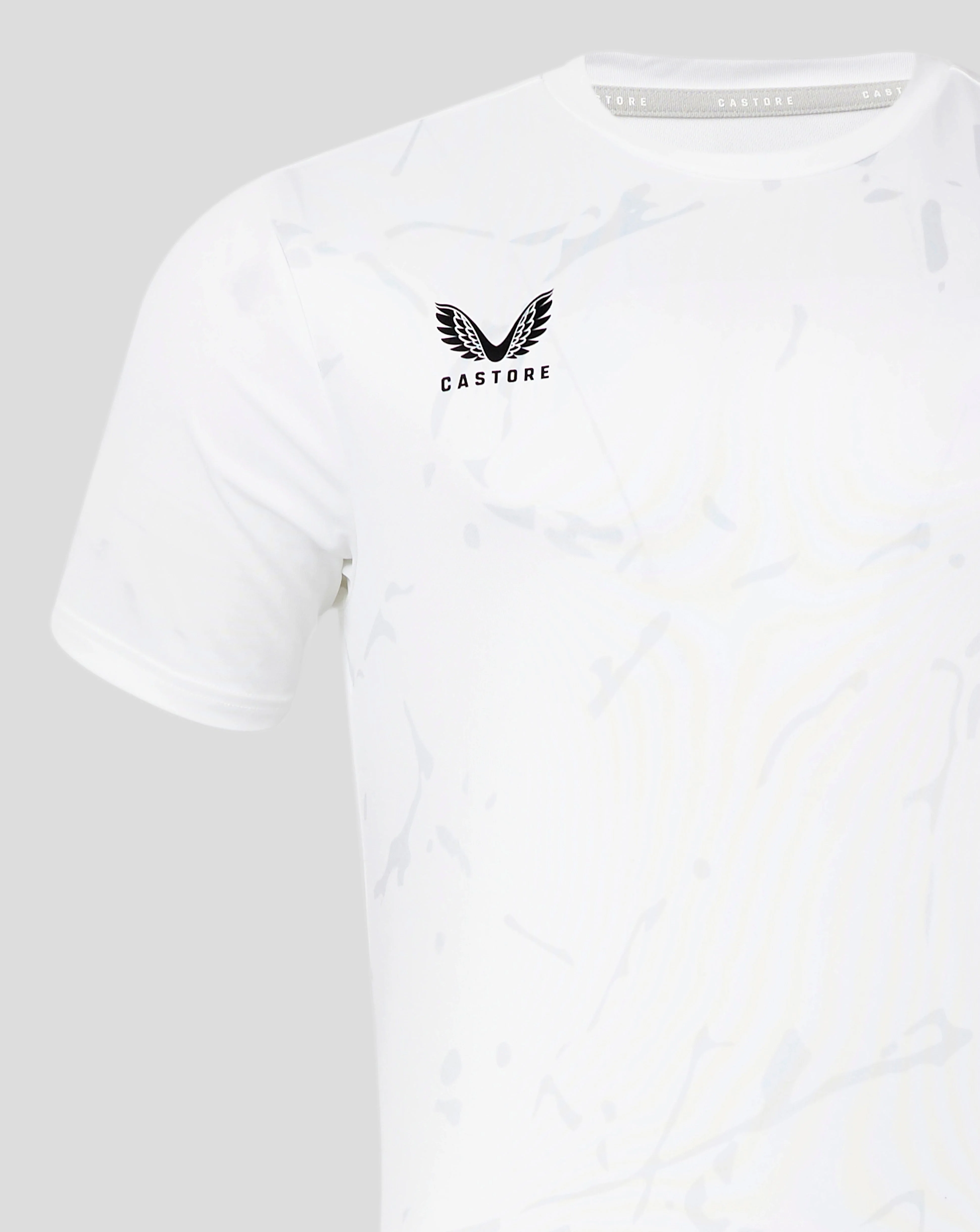 Mens Marble Performance Tee - Brilliant White - Image 3