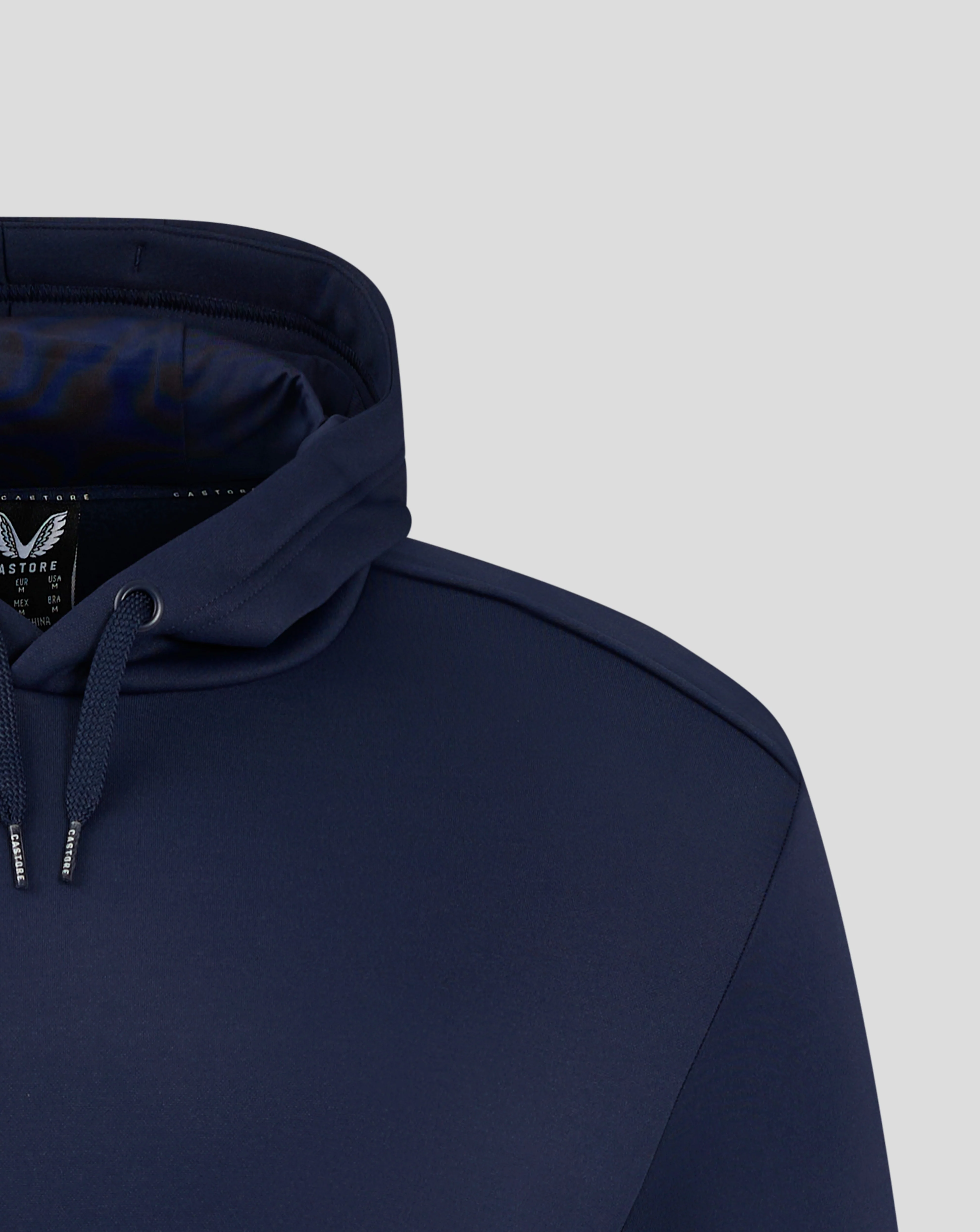 Mens Performance Overhead Hoodie - Peacoat - Image 4