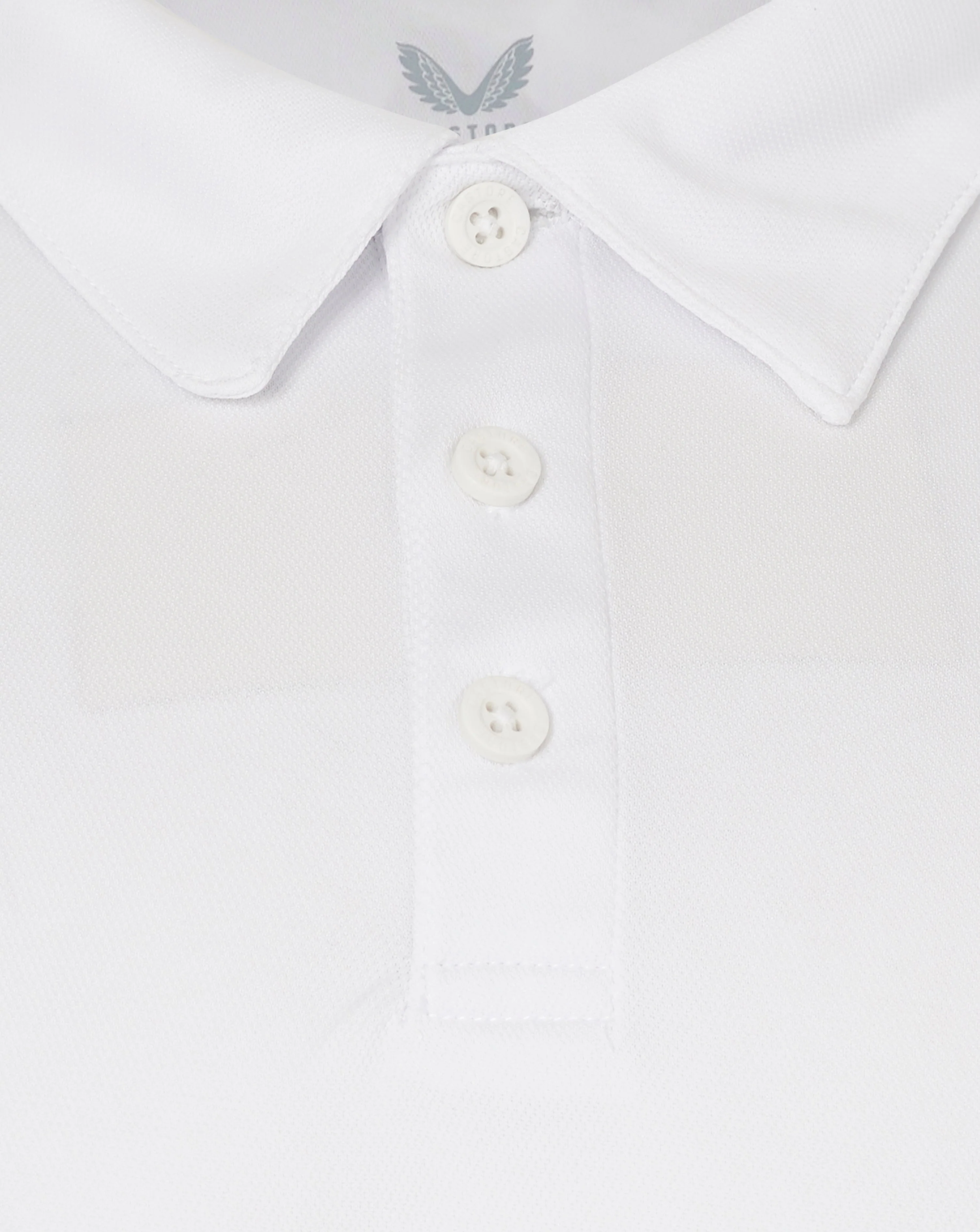 Mens Performance Polo - Brilliant White - Image 3