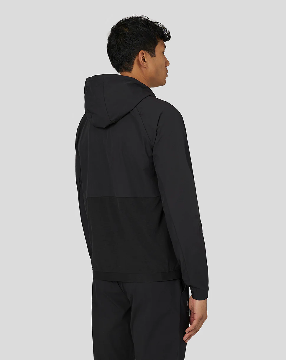 Men's Active Lightweight Woven Jacket - Black - Image 3