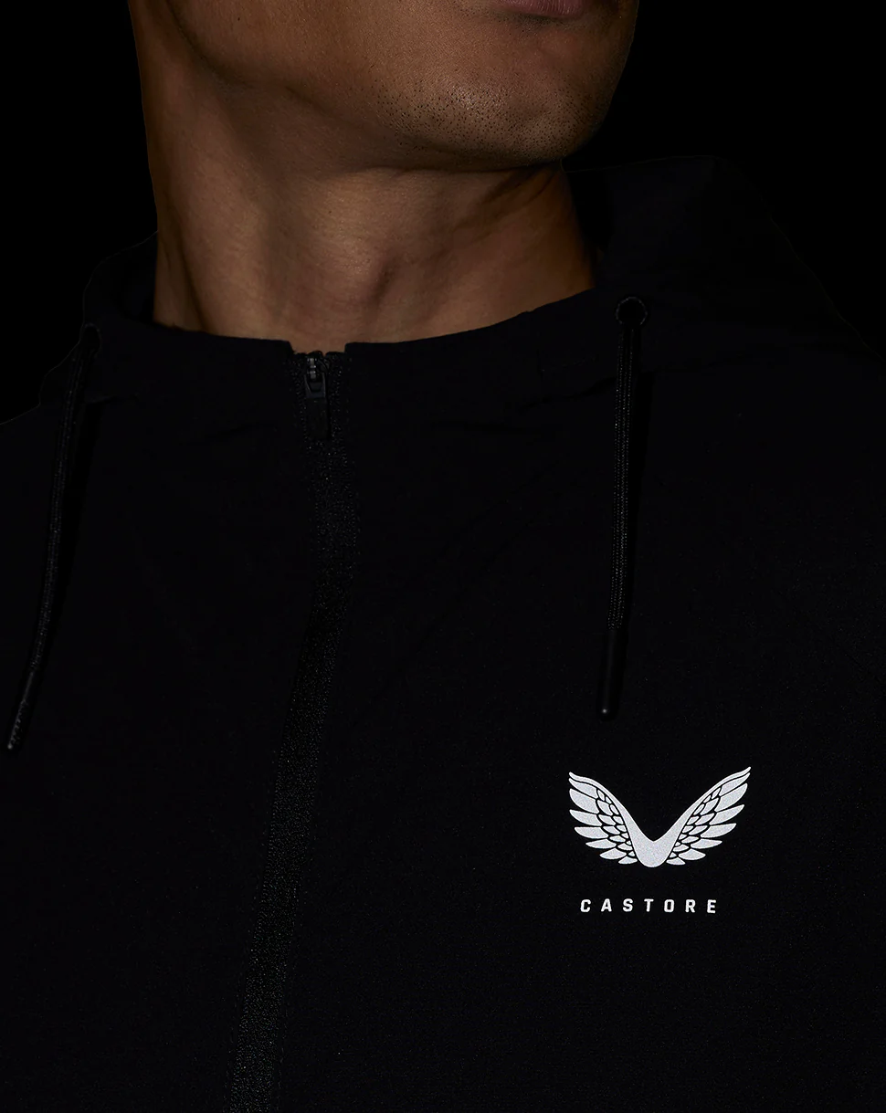 Men's Active Lightweight Woven Jacket - Black - Image 5